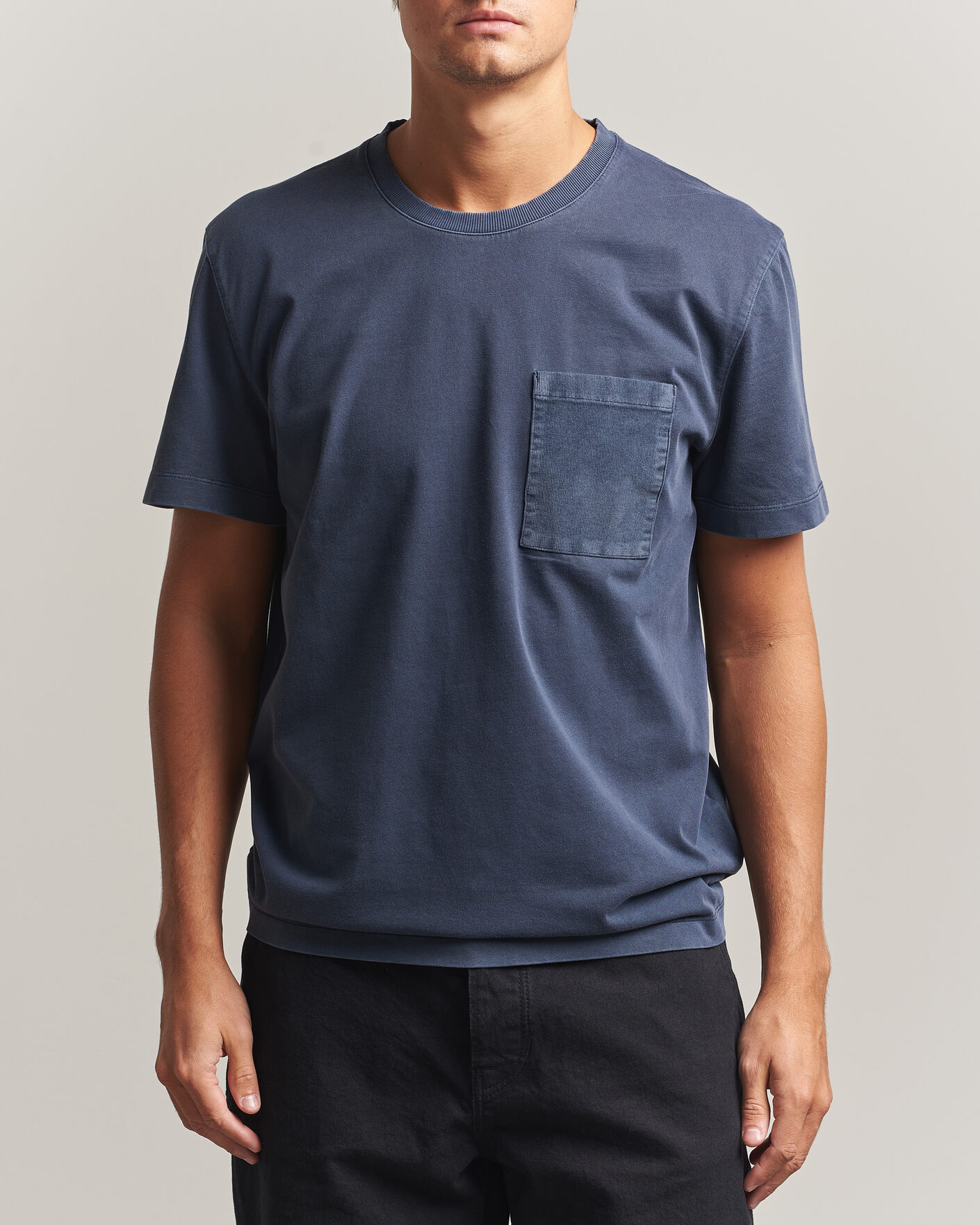 Uomini | T-shirt | Sail Racing | Grinder Corduroy T-Shirt Dark Navy