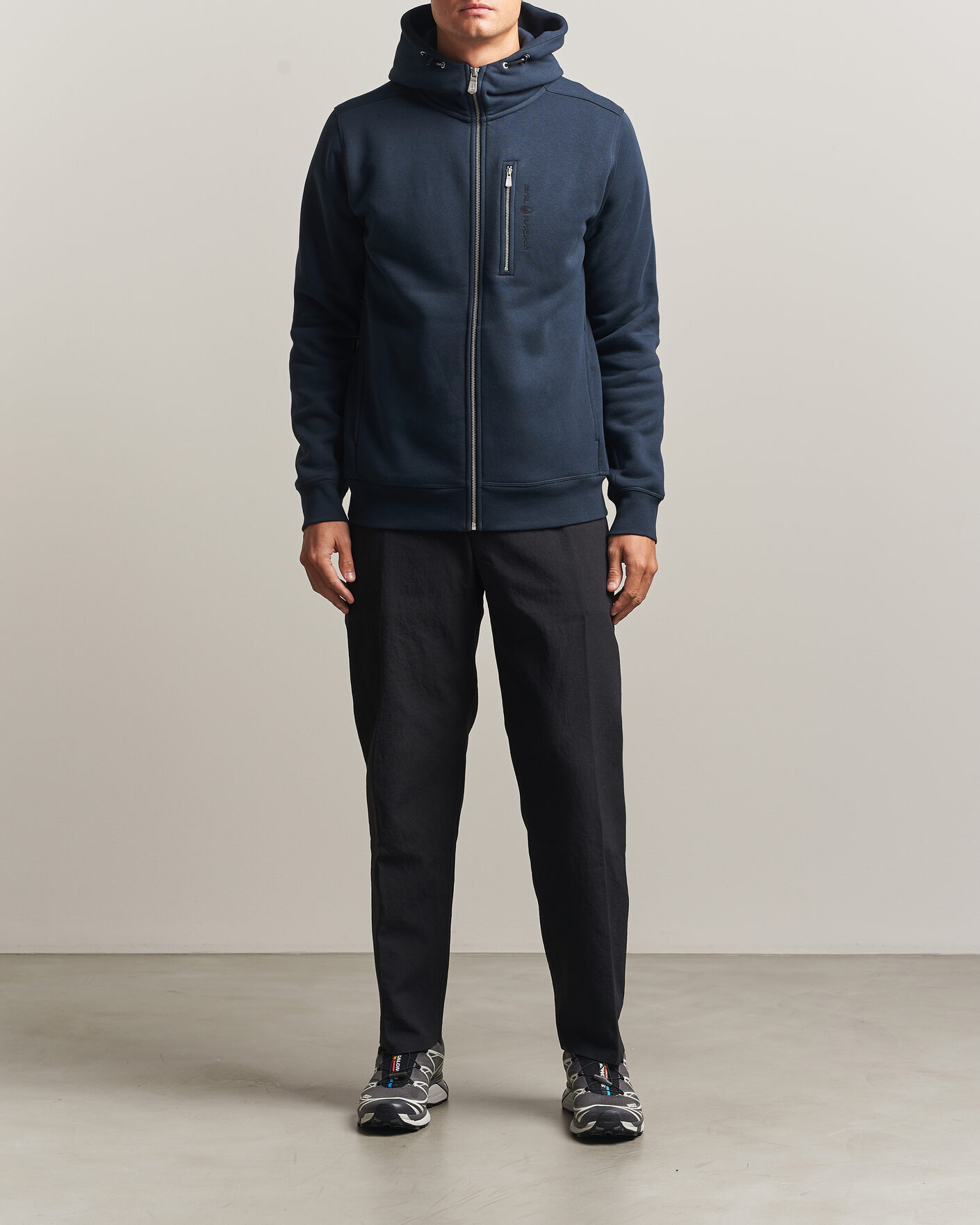Uomini | Maglieria | Sail Racing | Bowman Full Zip Hoodie Dark Navy