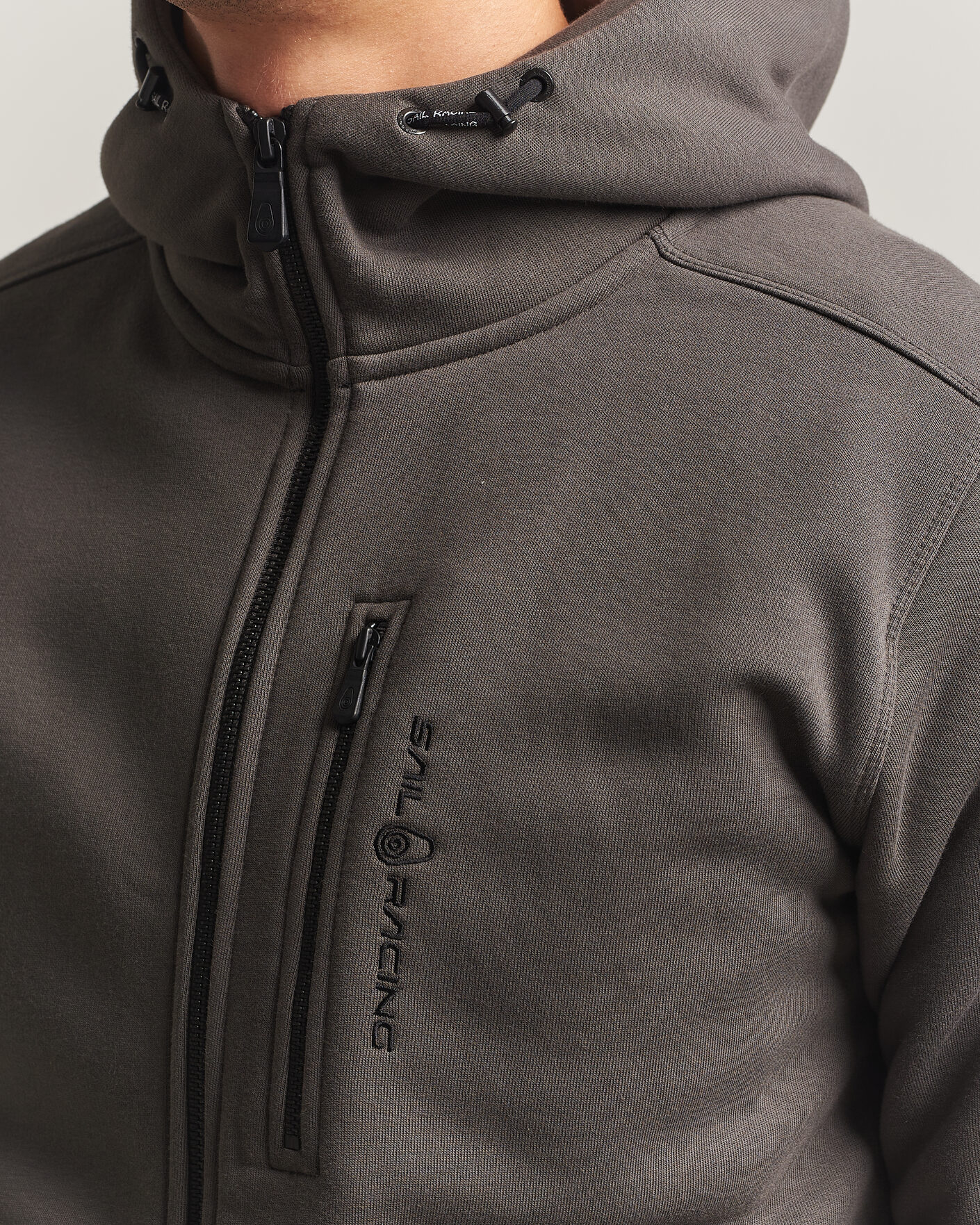 Uomini | Maglieria | Sail Racing | Bowman Full Zip Hoodie Asphalt