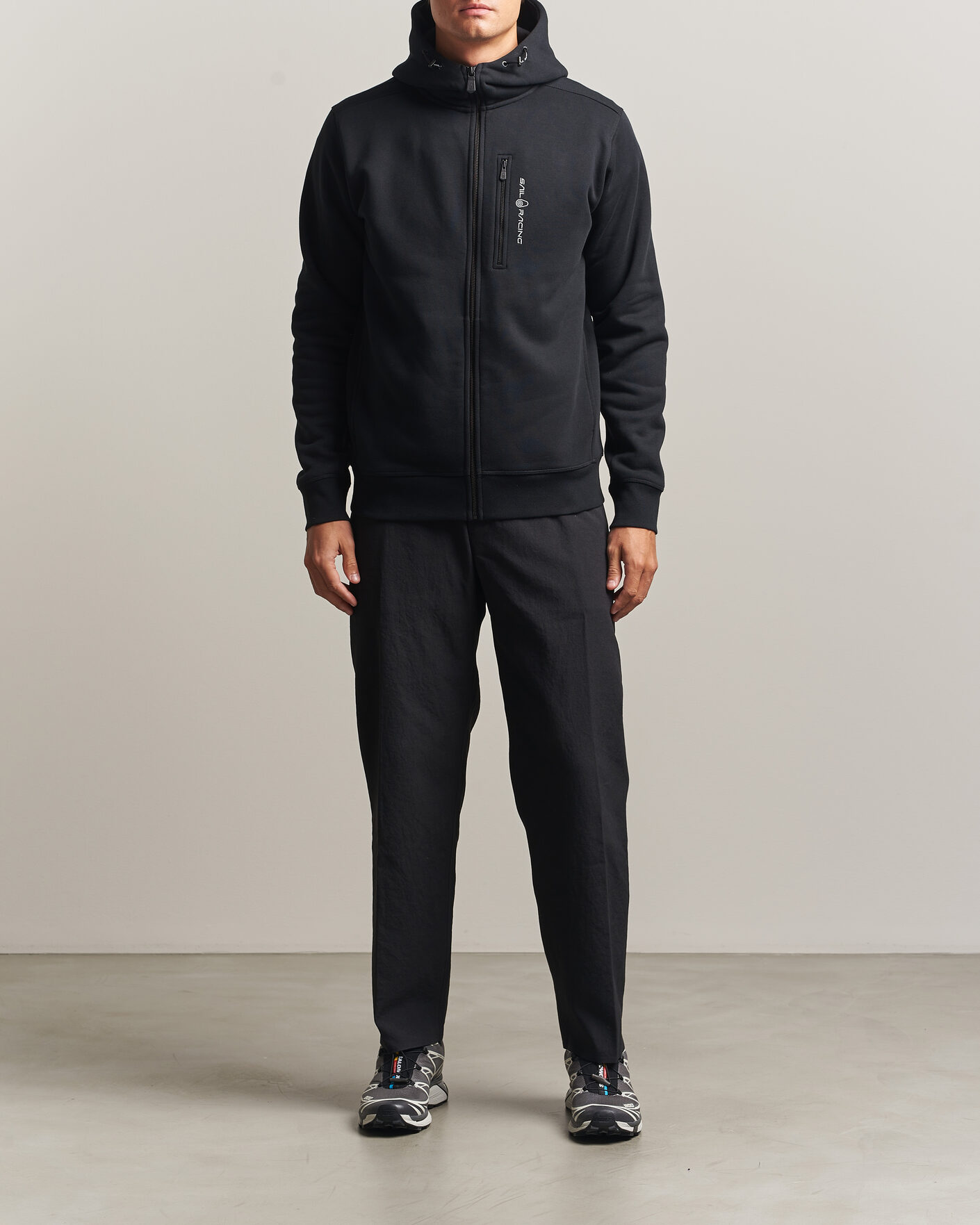 Uomini | Maglieria | Sail Racing | Bowman Full Zip Hoodie Carbon