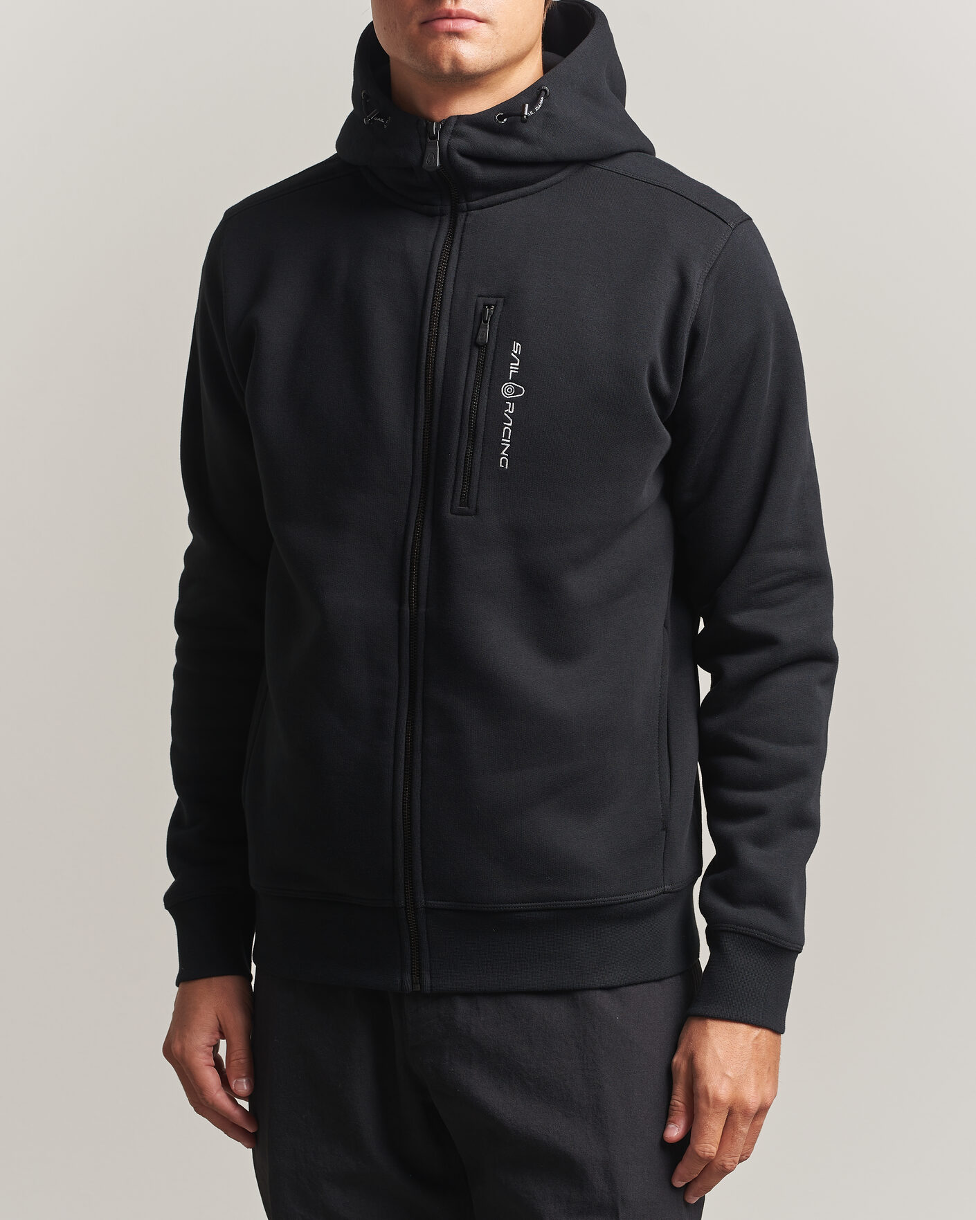 Uomini | Maglieria | Sail Racing | Bowman Full Zip Hoodie Carbon