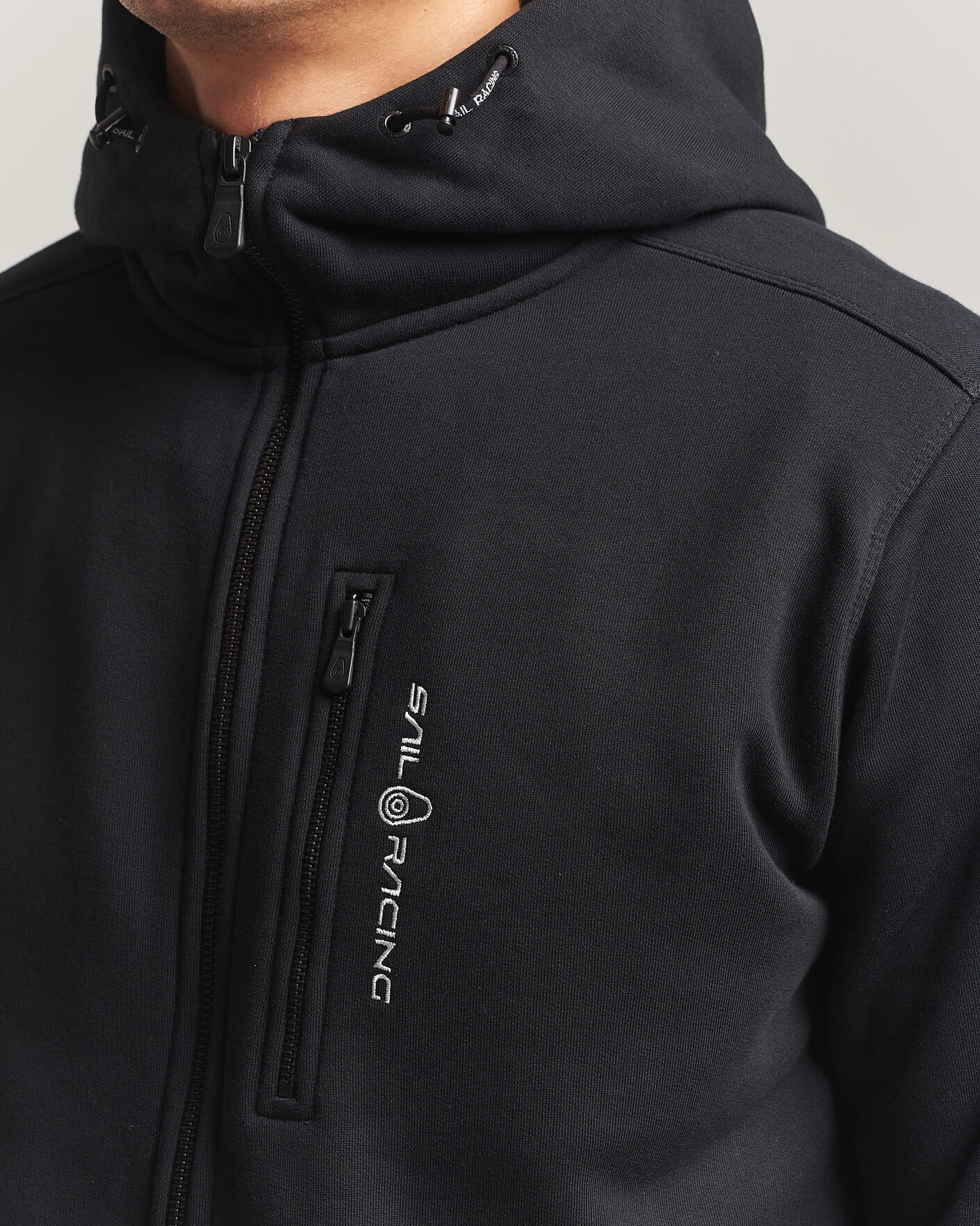 Uomini | Maglieria | Sail Racing | Bowman Full Zip Hoodie Carbon