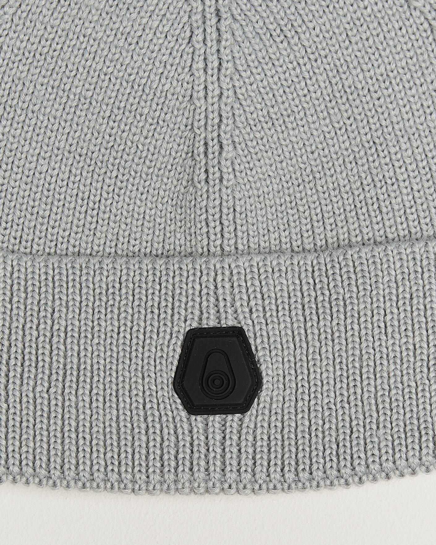 Uomini | Berretti | Sail Racing | Bowman Wool Folded Beanie Grey Melange
