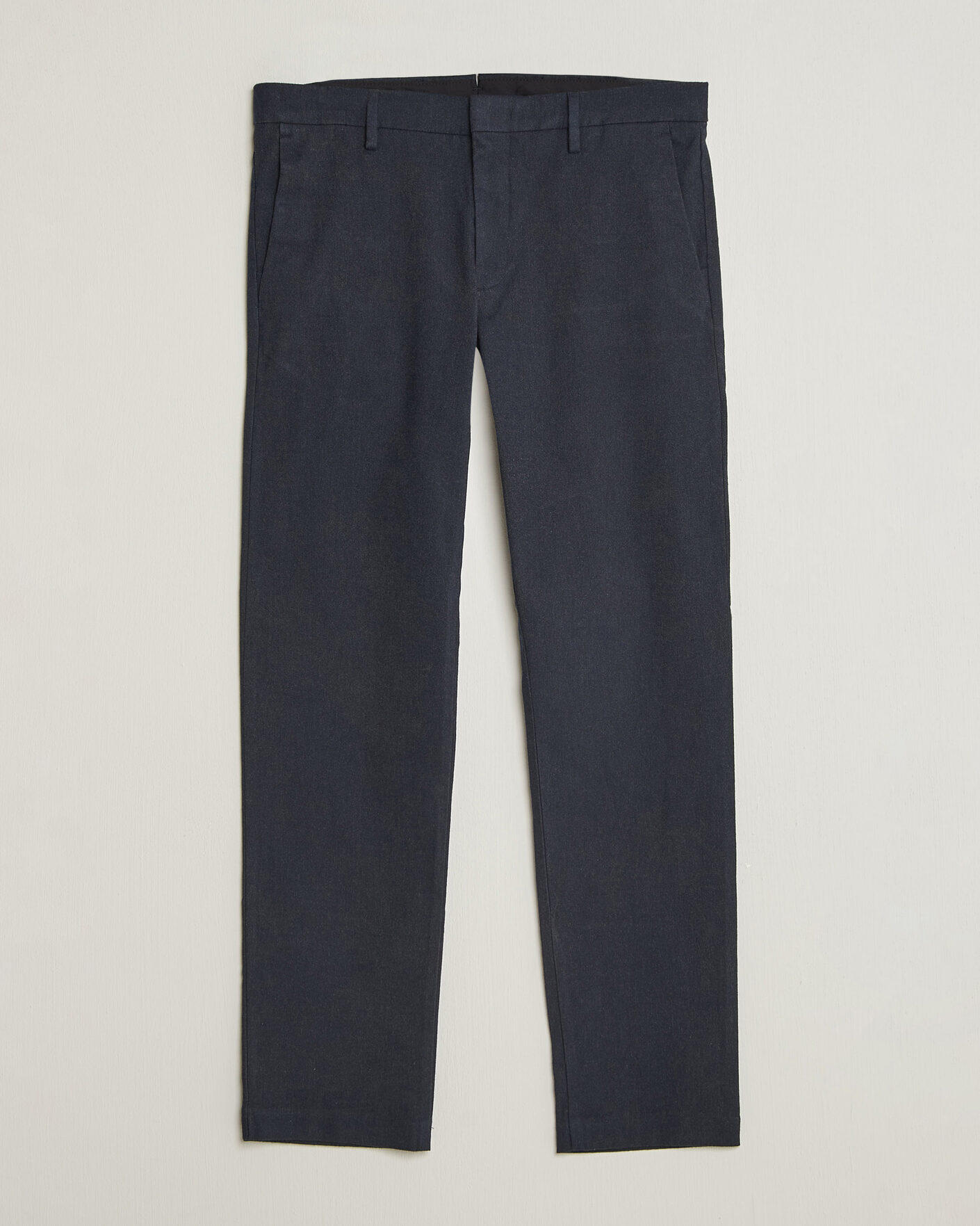 Uomini | Pantaloni | NN07 | Theo Brushed Cotton Trousers Deep Navy