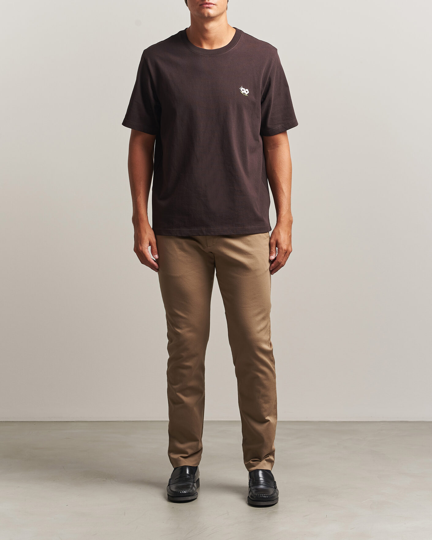 Uomini | Pantaloni | NN07 | Theo Regular Fit Chinos Desert Clay