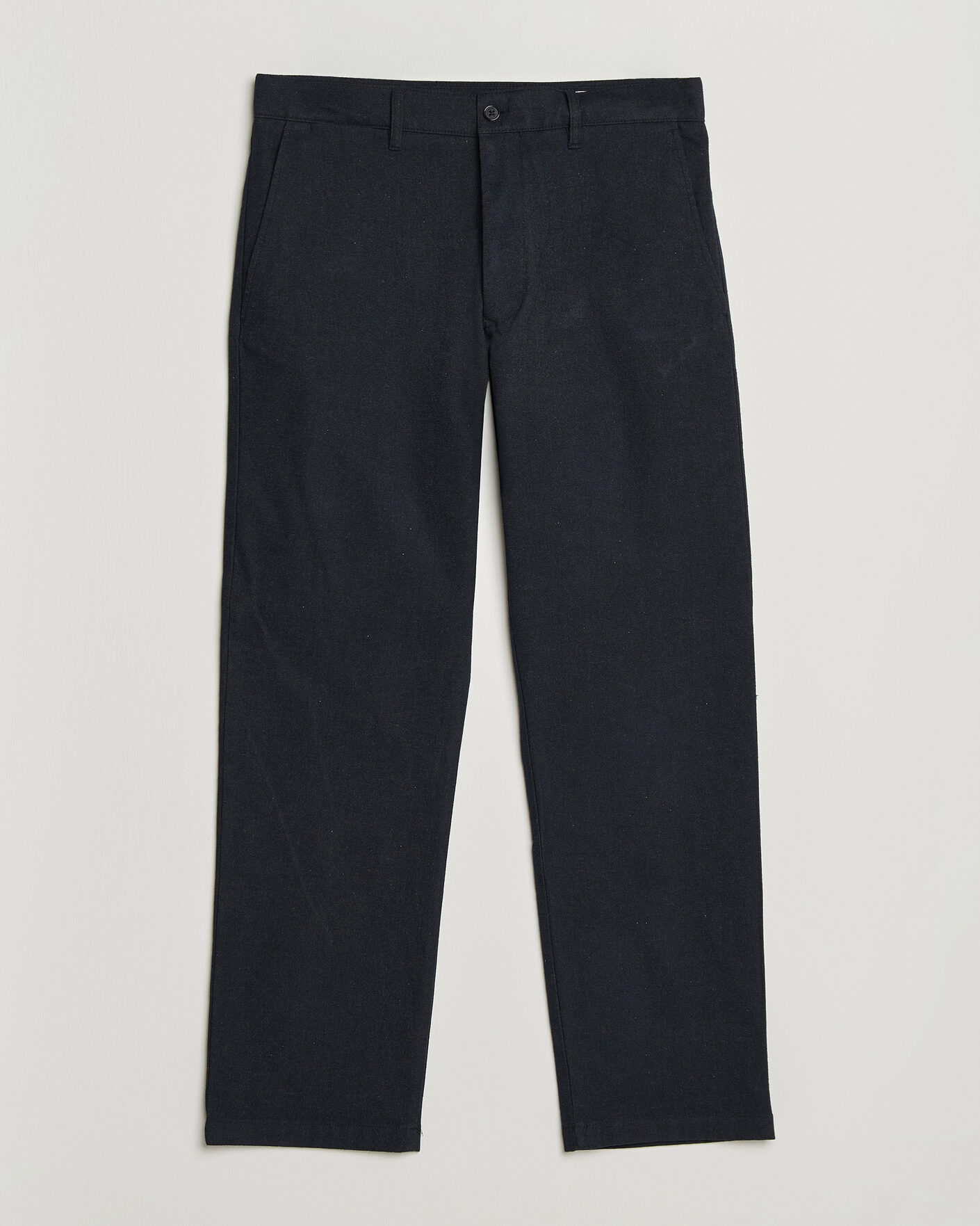 Uomini | Pantaloni | NN07 | Aden Brushed Cotton Trousers Deep Navy
