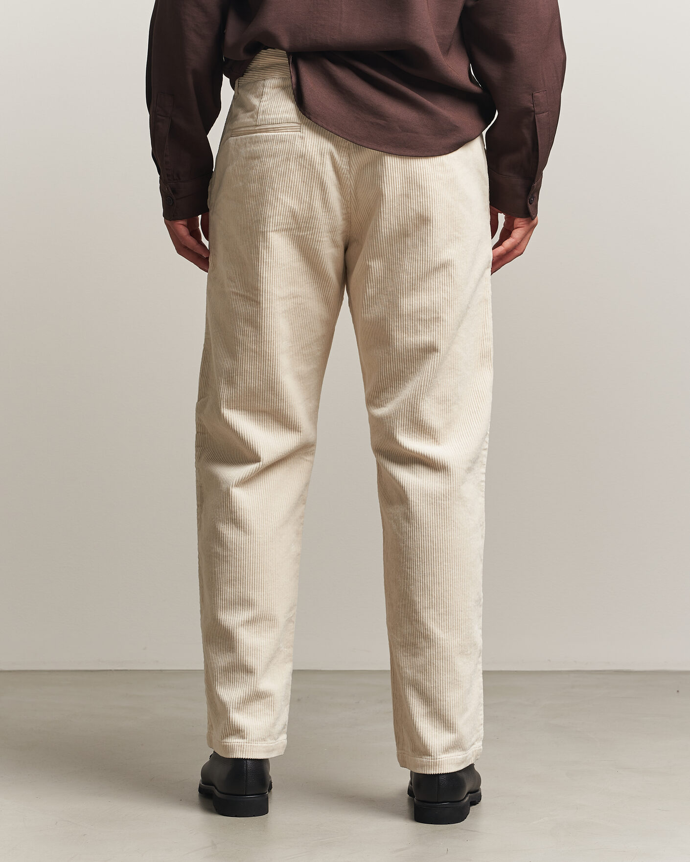 Uomini | Pantaloni | NN07 | Aden Regular Fit Corduroy Chinos Ivory