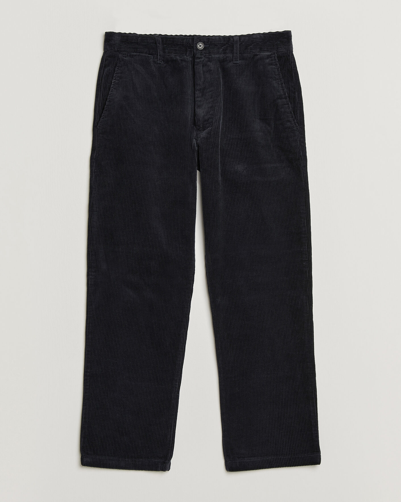 Uomini | Pantaloni | NN07 | Aden Regular Fit Corduroy Chinos Deep Navy