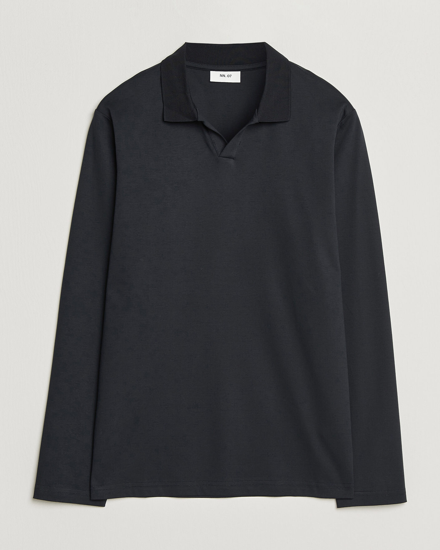 Uomini | Polo | NN07 | Paul Long Sleeve Polo Deep Navy
