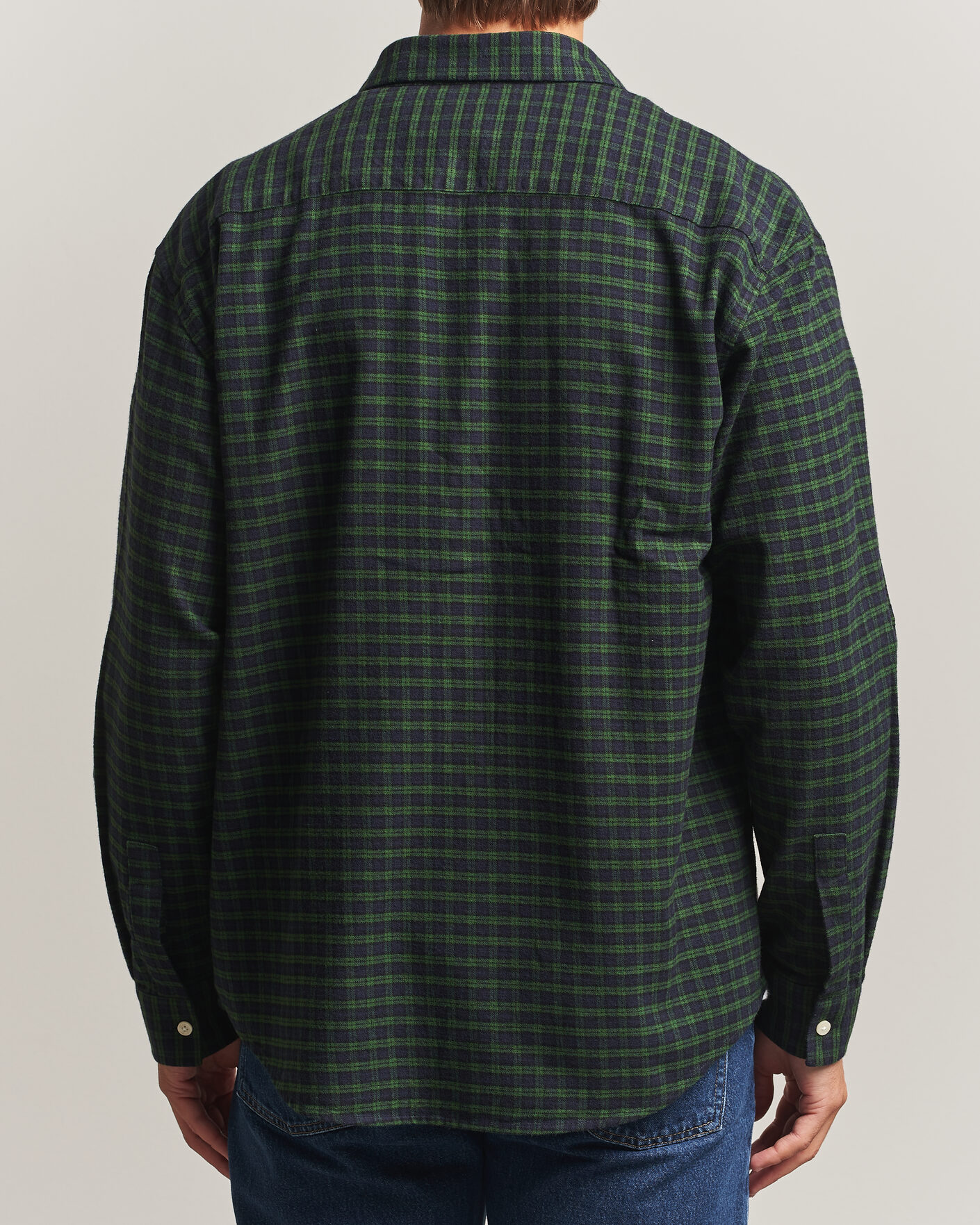 Uomini | Camicie | NN07 | Deon Flannel Shirt Eden Check