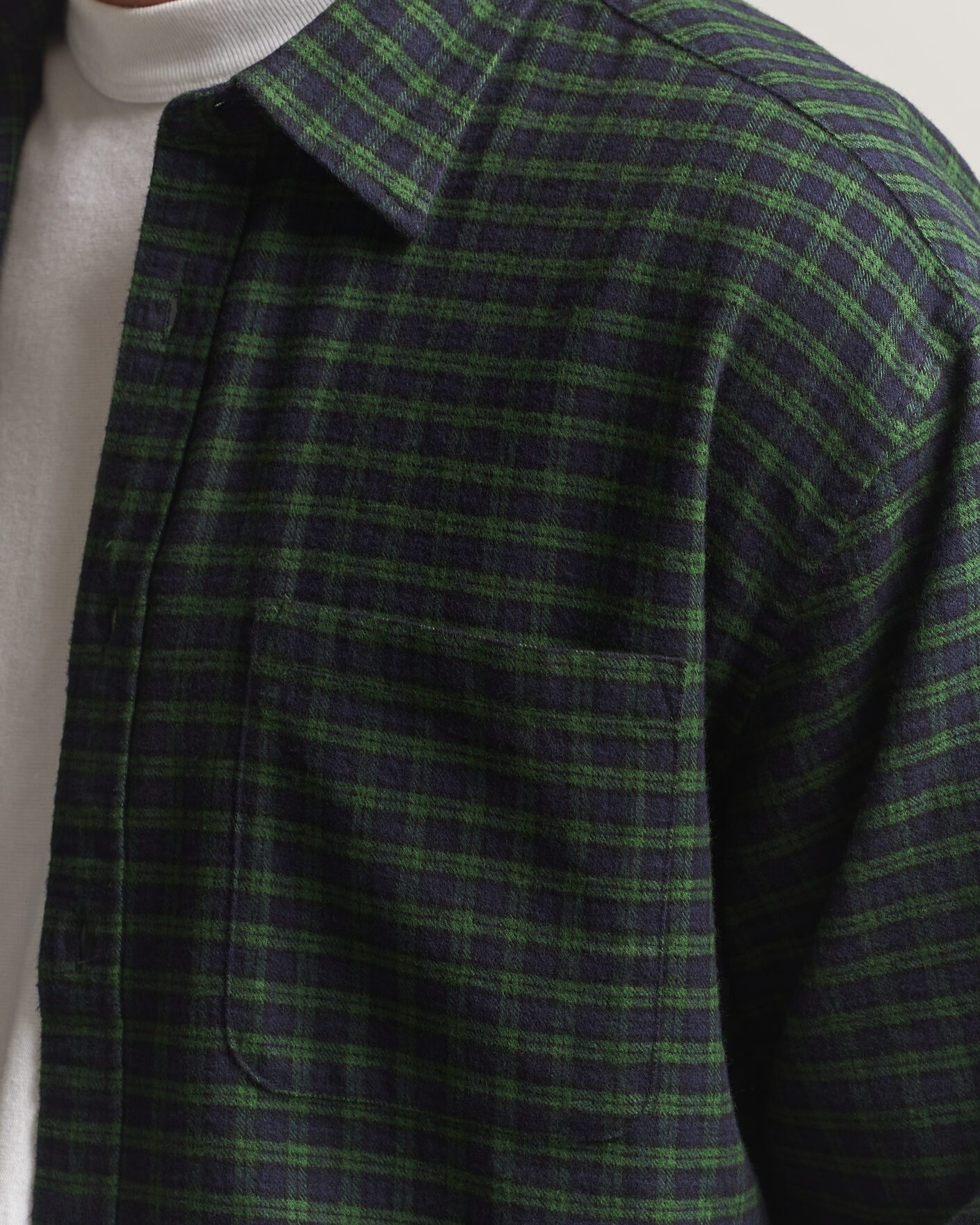 Uomini | Camicie | NN07 | Deon Flannel Shirt Eden Check