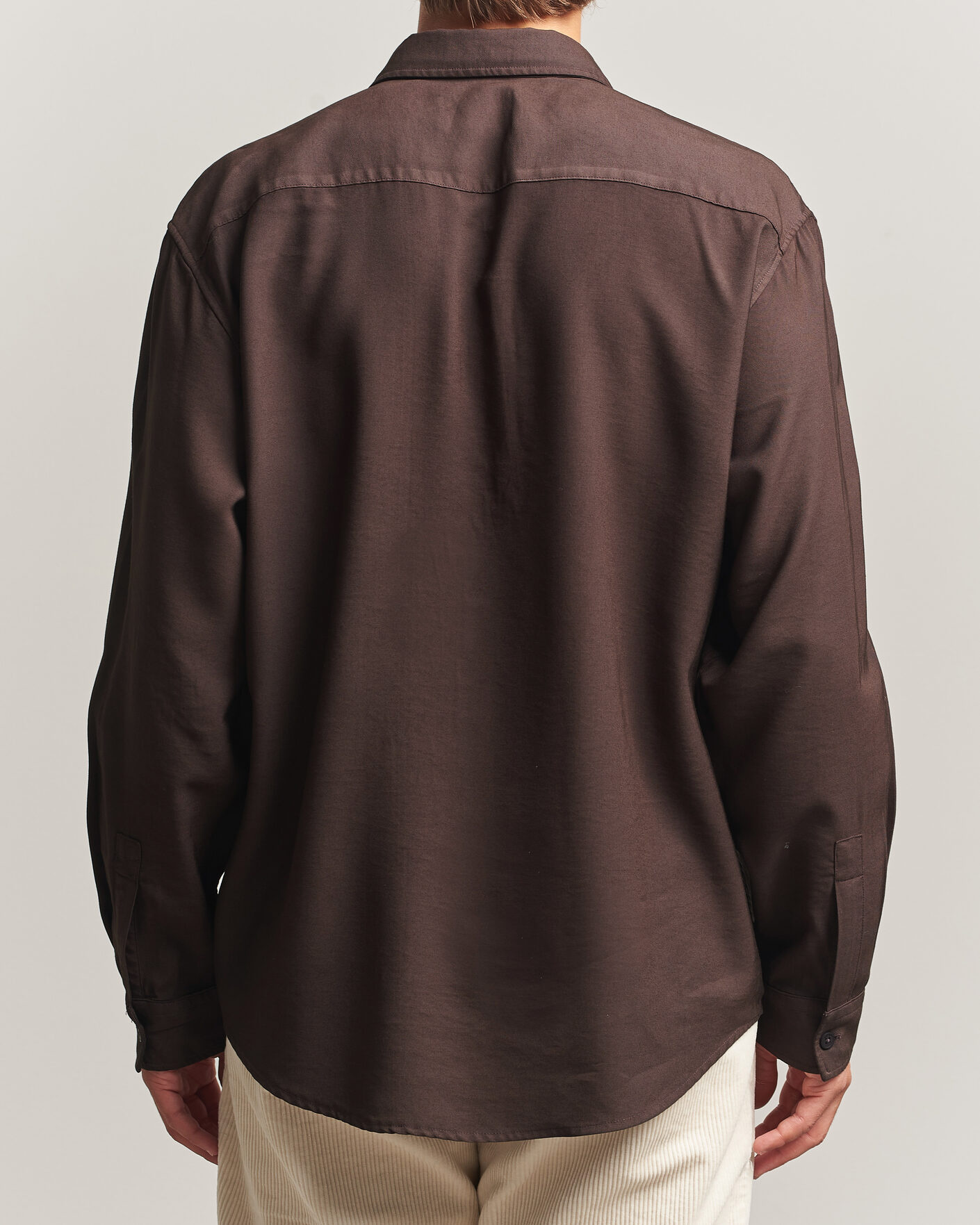 Uomini | Camicie | NN07 | Deon Viscose Shirt Deep Truffle