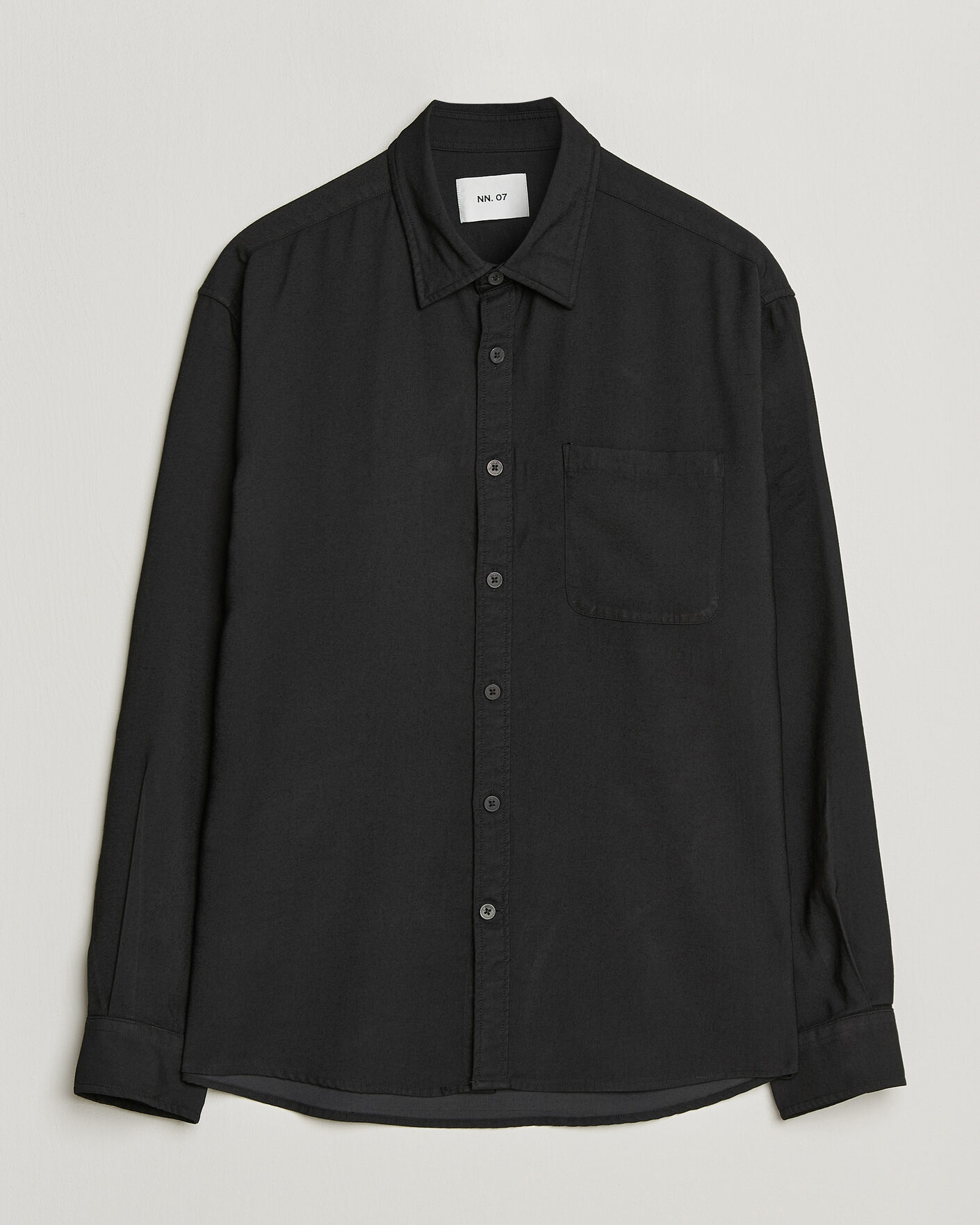 Uomini | Camicie | NN07 | Deon Viscose Shirt Black