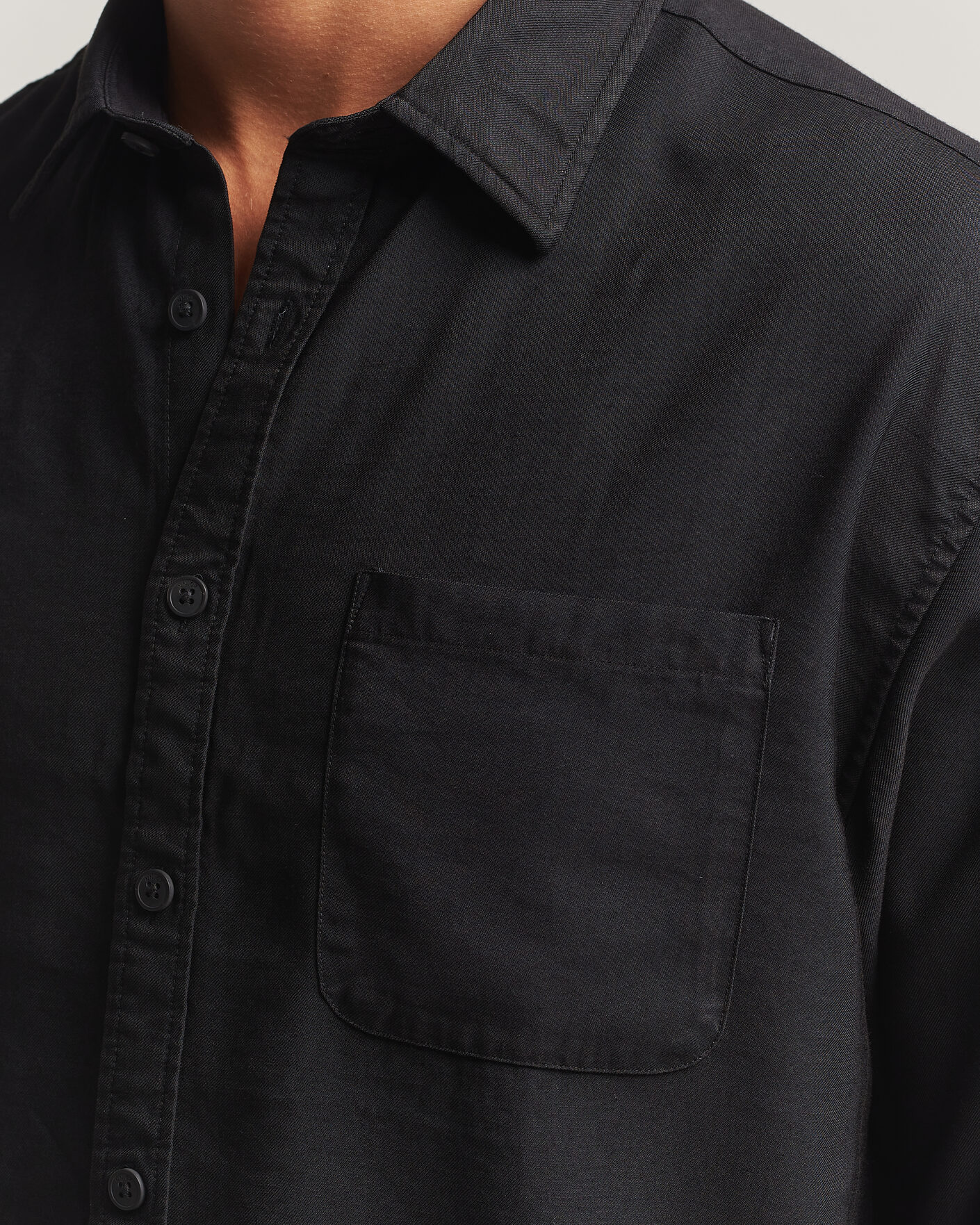 Uomini | Camicie | NN07 | Deon Viscose Shirt Black