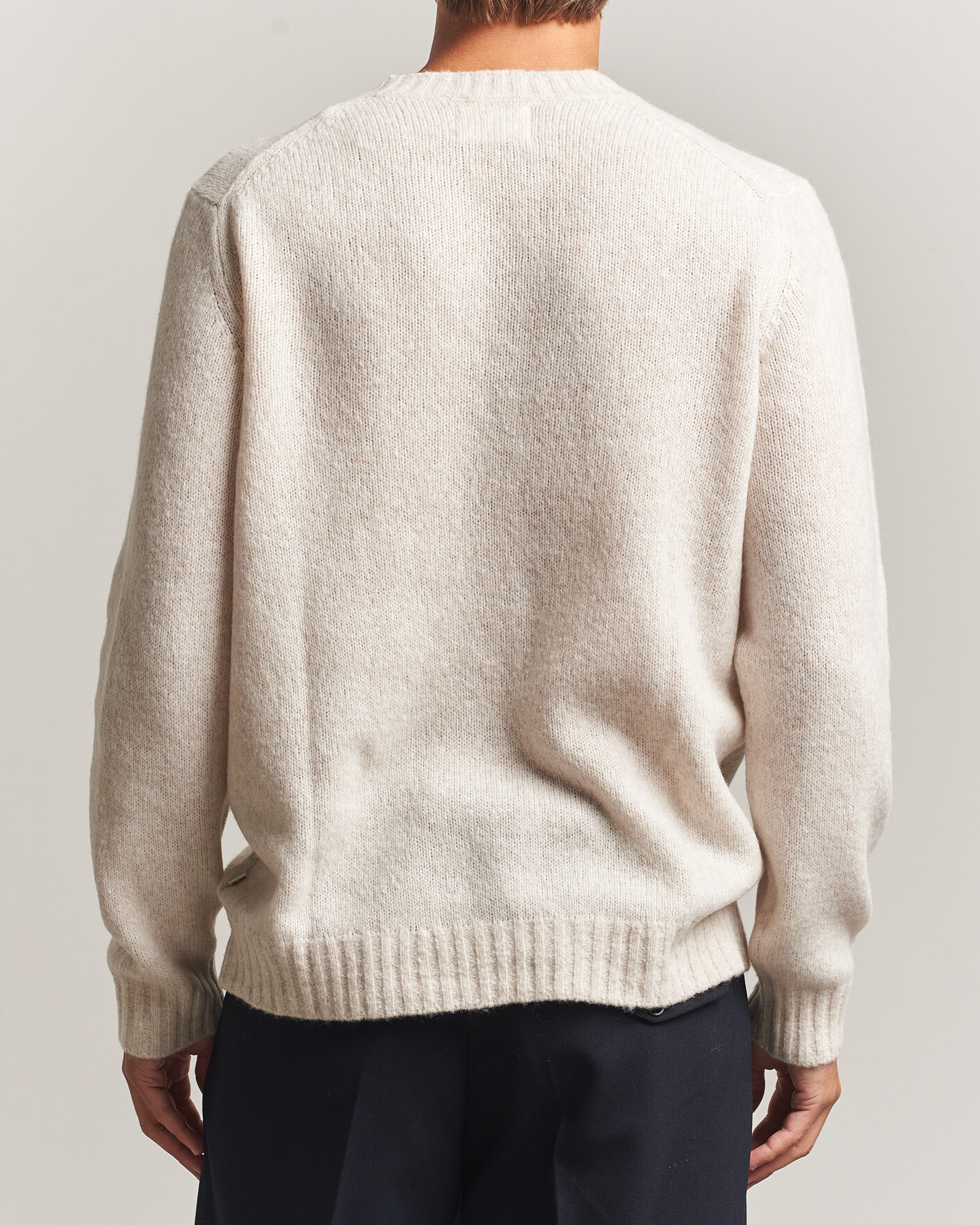 Uomini | Maglieria | NN07 | Lee Wool Knitted Sweater Ivory