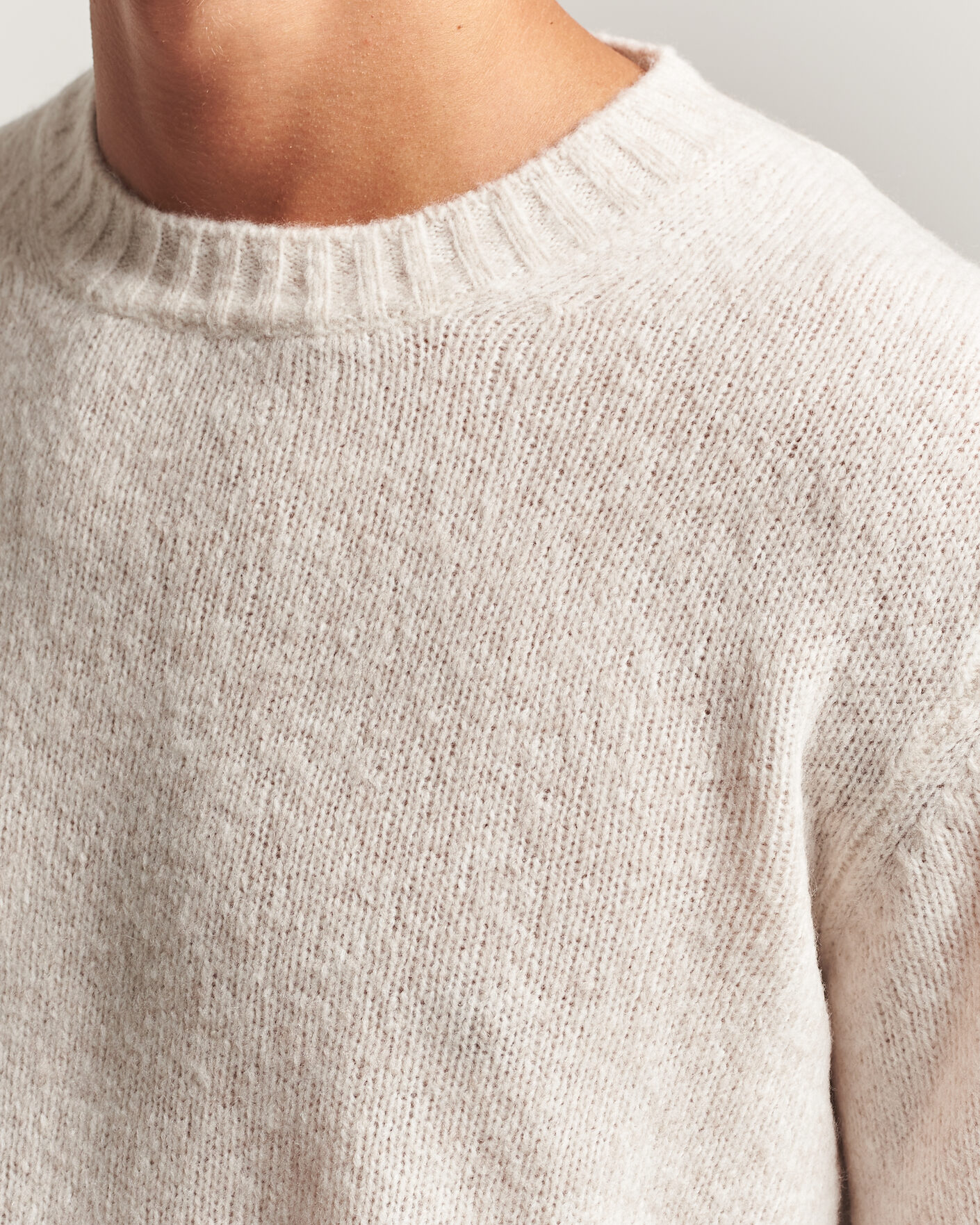 Uomini | Maglieria | NN07 | Lee Wool Knitted Sweater Ivory