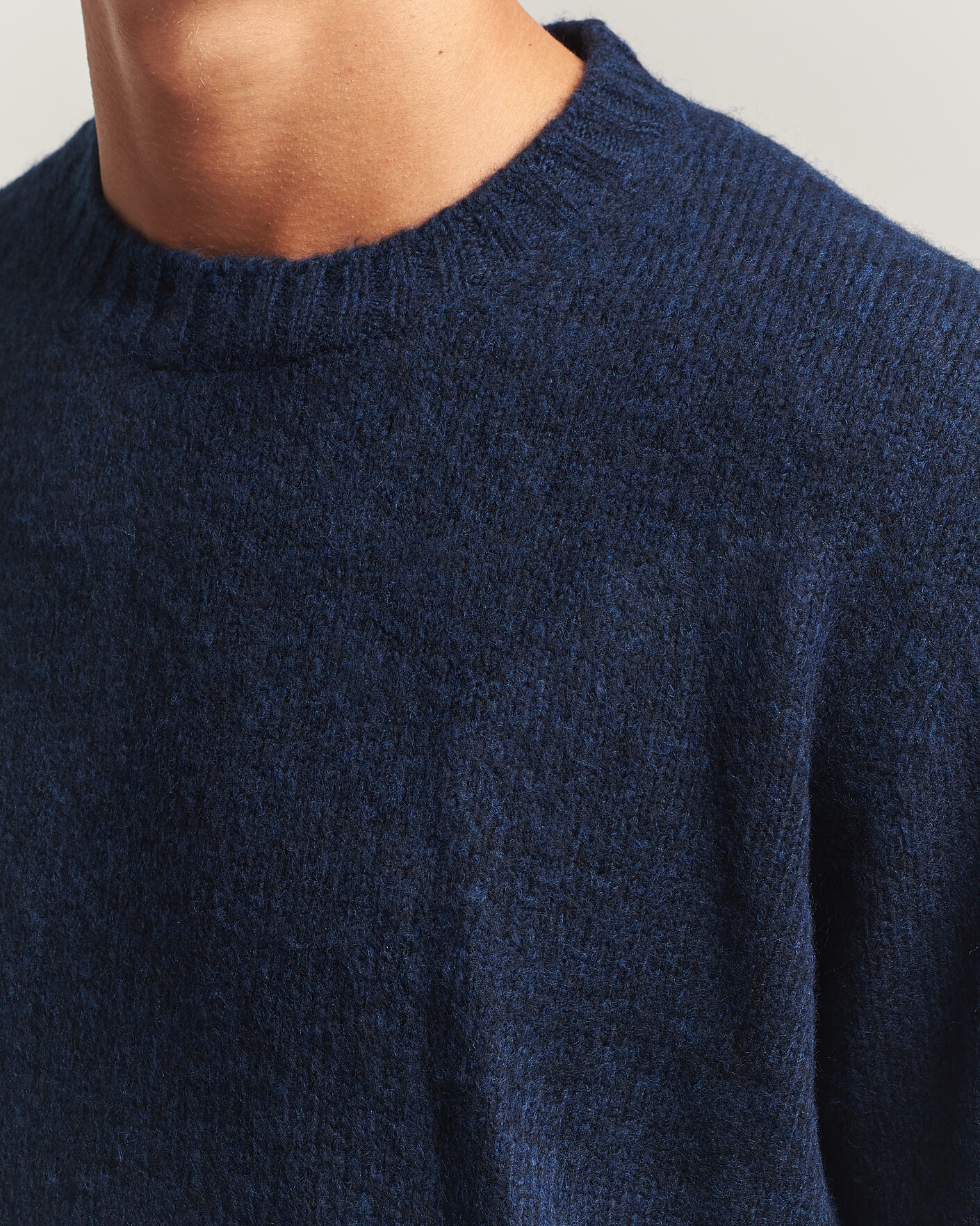 Uomini | Maglieria | NN07 | Lee Wool Knitted Sweater Navy Blue
