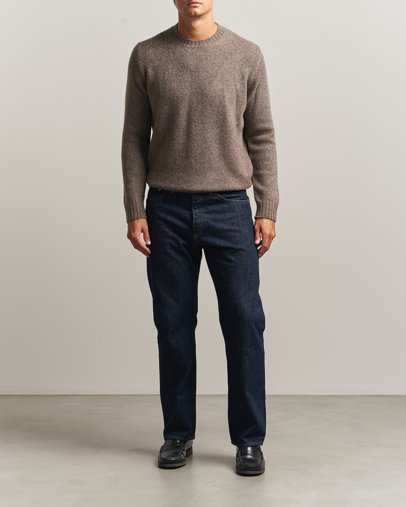 Uomini | Maglieria | NN07 | Lee Wool Knitted Sweater Tarmac