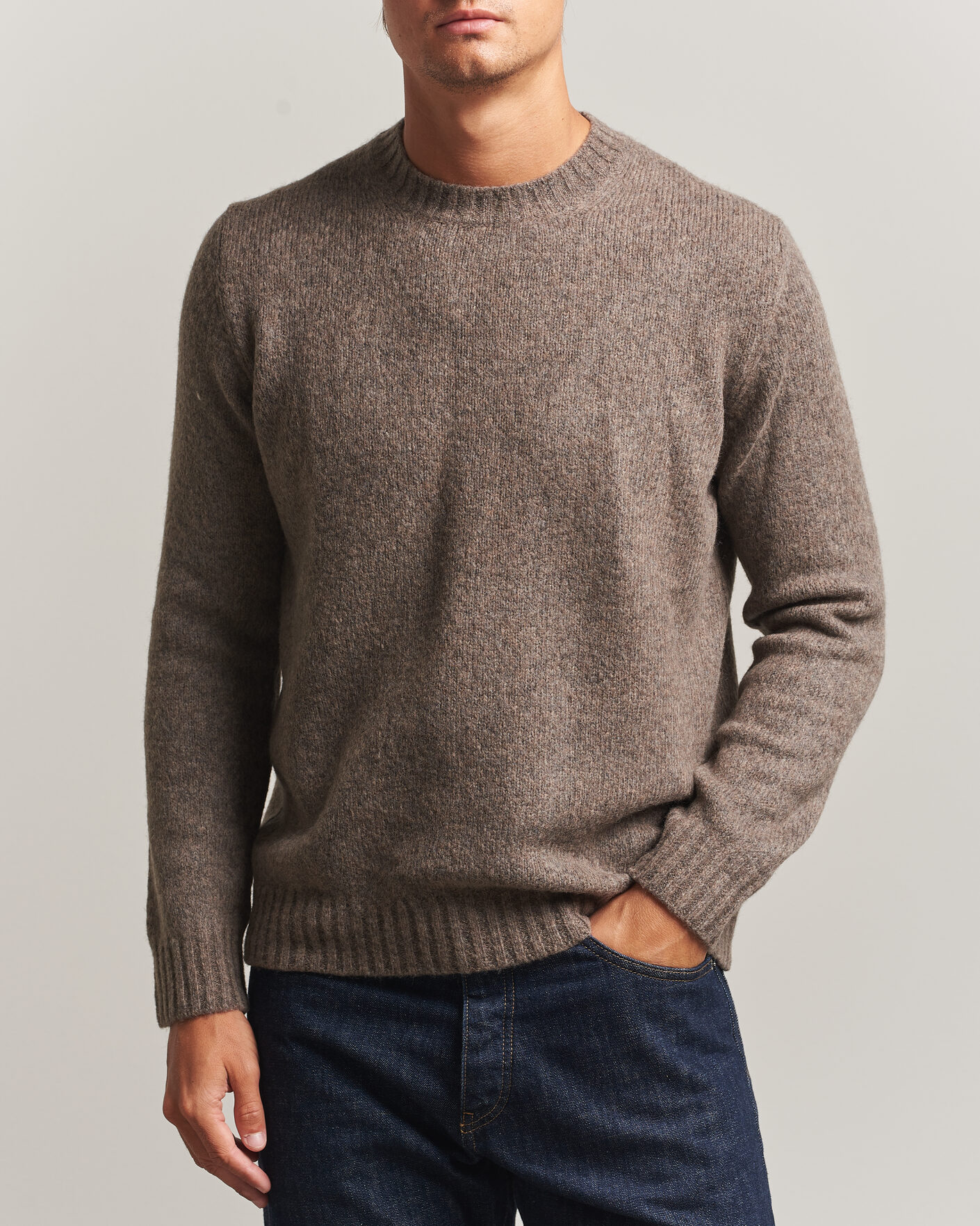 Uomini | Maglieria | NN07 | Lee Wool Knitted Sweater Tarmac