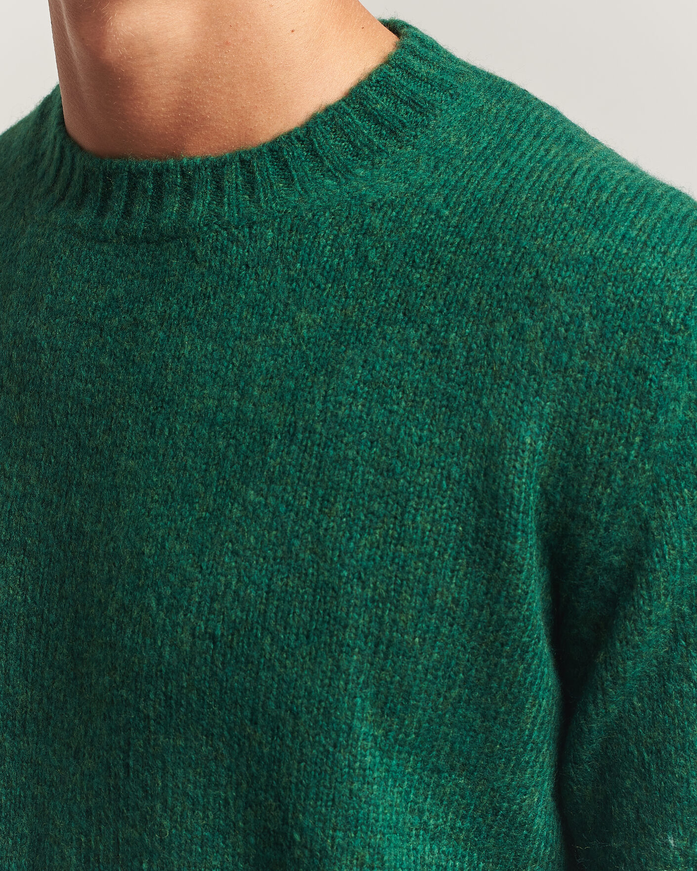 Uomini | Maglieria | NN07 | Lee Wool Knitted Sweater Eden Green