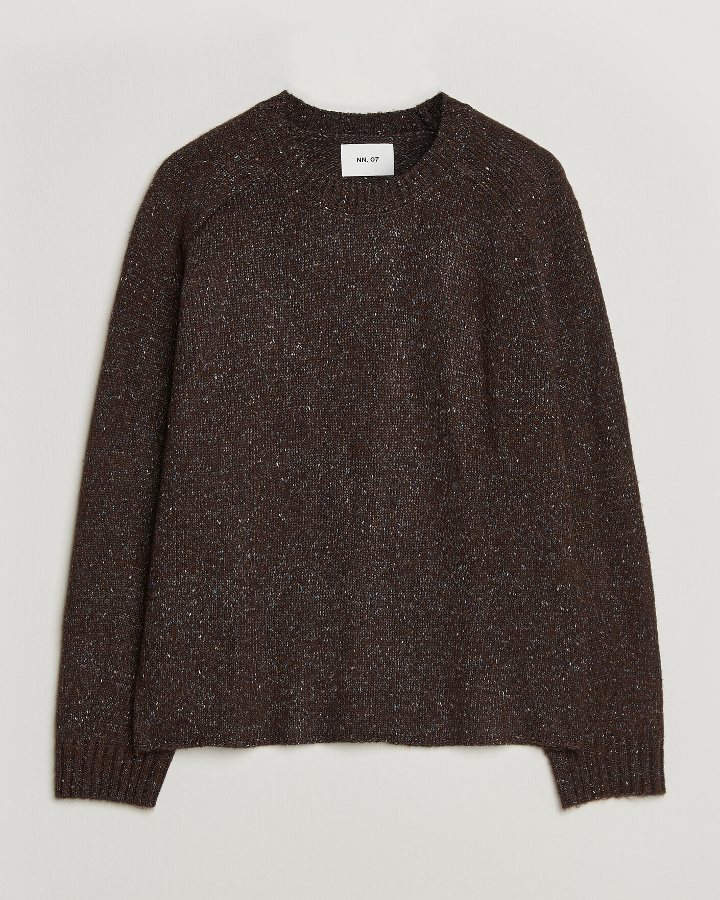 Uomini | Maglieria | NN07 | Jim Neps Wool Knitted Sweater Deep Truffle