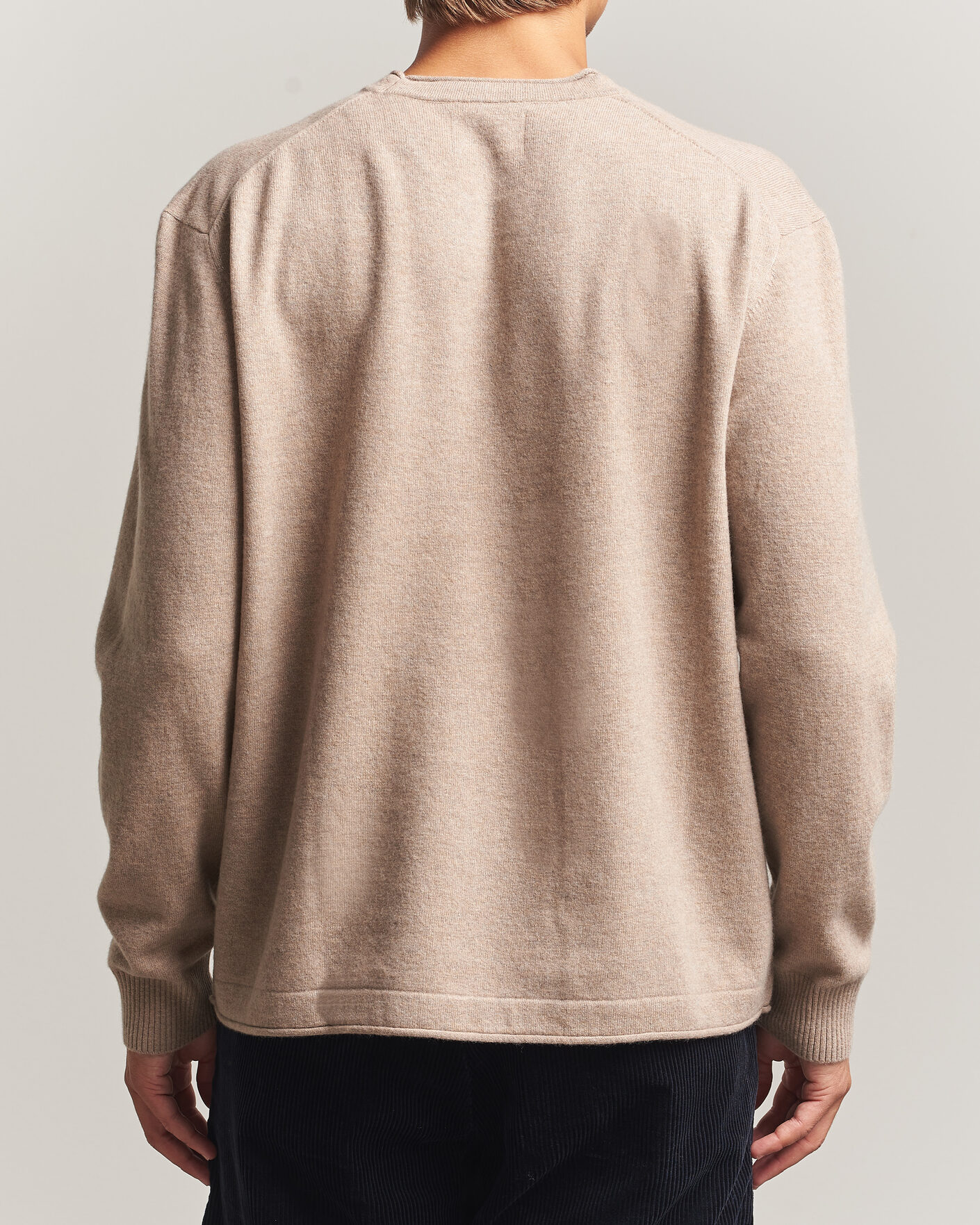 Uomini | Maglieria | NN07 | Sammy Wool Knitted Sweater Clay Melange