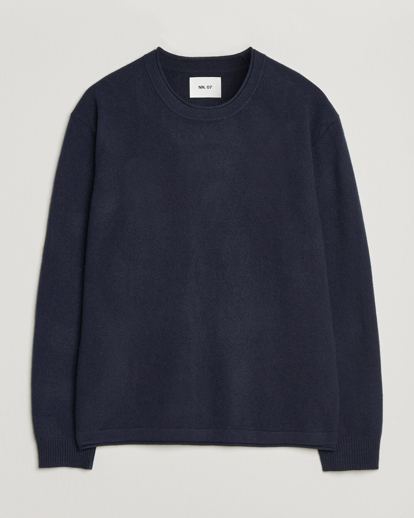 Uomini | Maglieria | NN07 | Sammy Wool Knitted Sweater Navy Melange