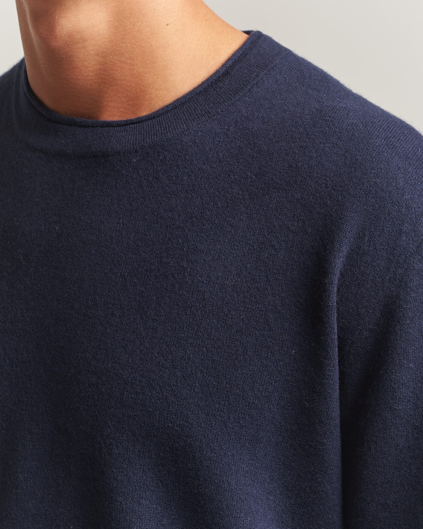 Uomini | Maglieria | NN07 | Sammy Wool Knitted Sweater Navy Melange