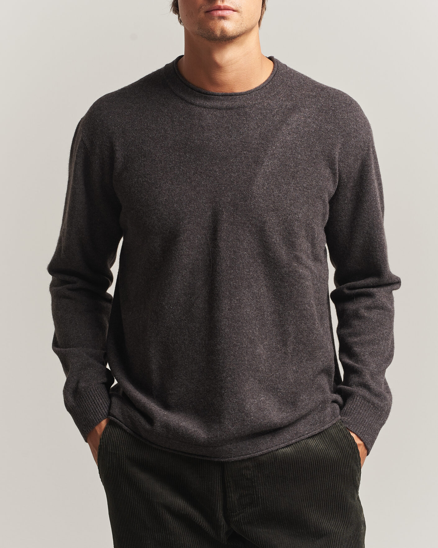 Uomini | Maglieria | NN07 | Sammy Wool Knitted Sweater Earth Melange