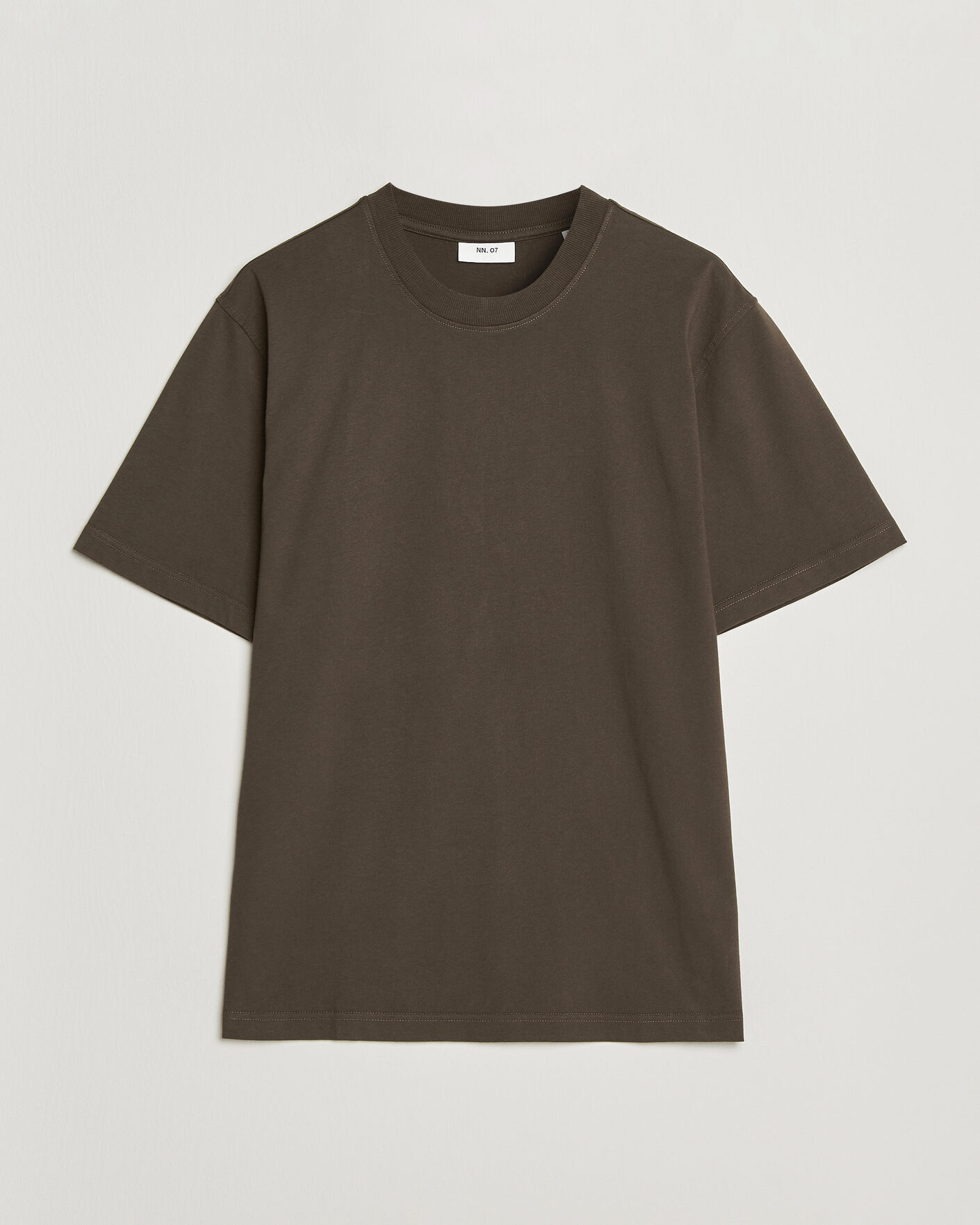 Uomini | T-shirt | NN07 | Adam Crew Neck T-Shirt Earthwood