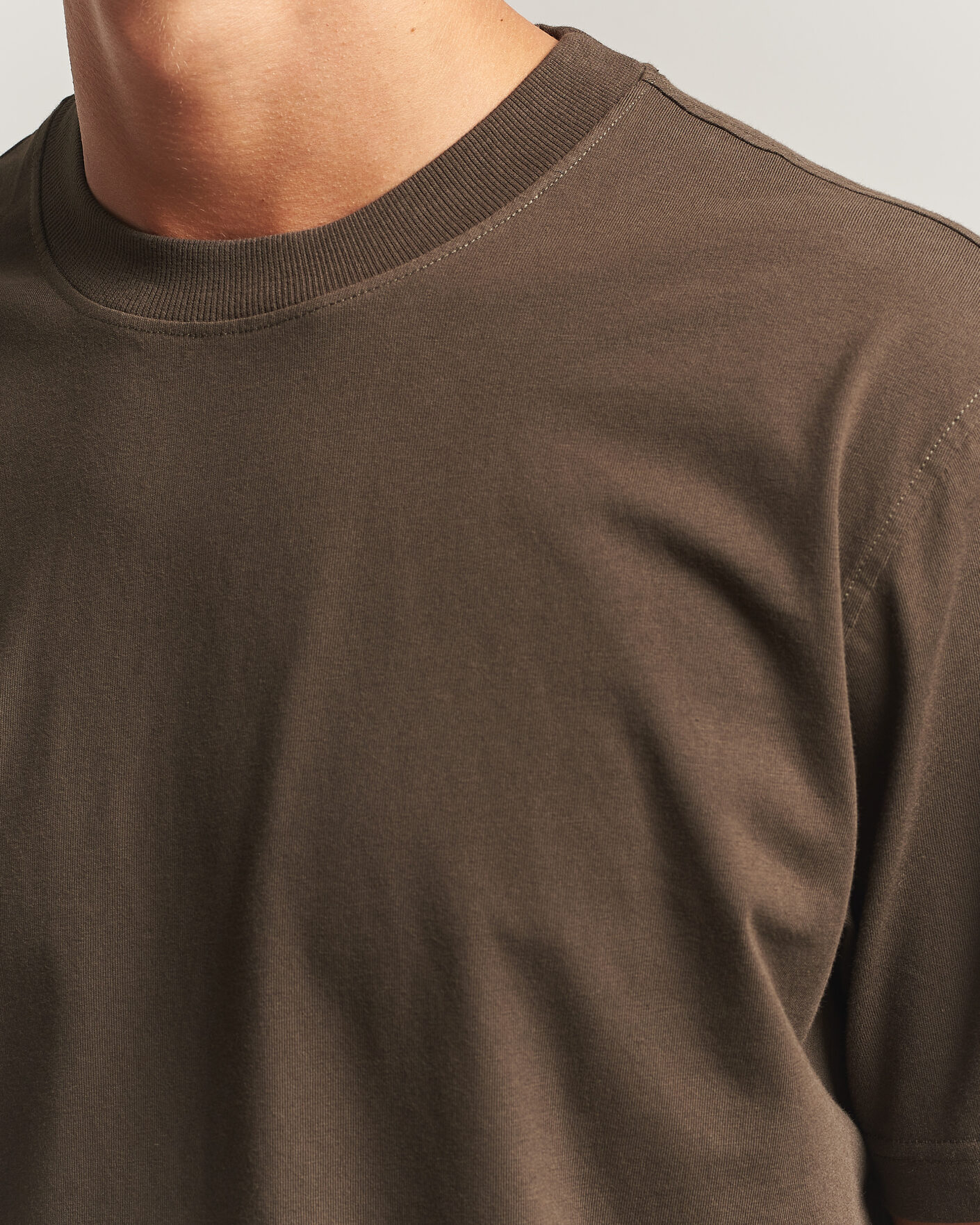 Uomini | T-shirt | NN07 | Adam Crew Neck T-Shirt Earthwood