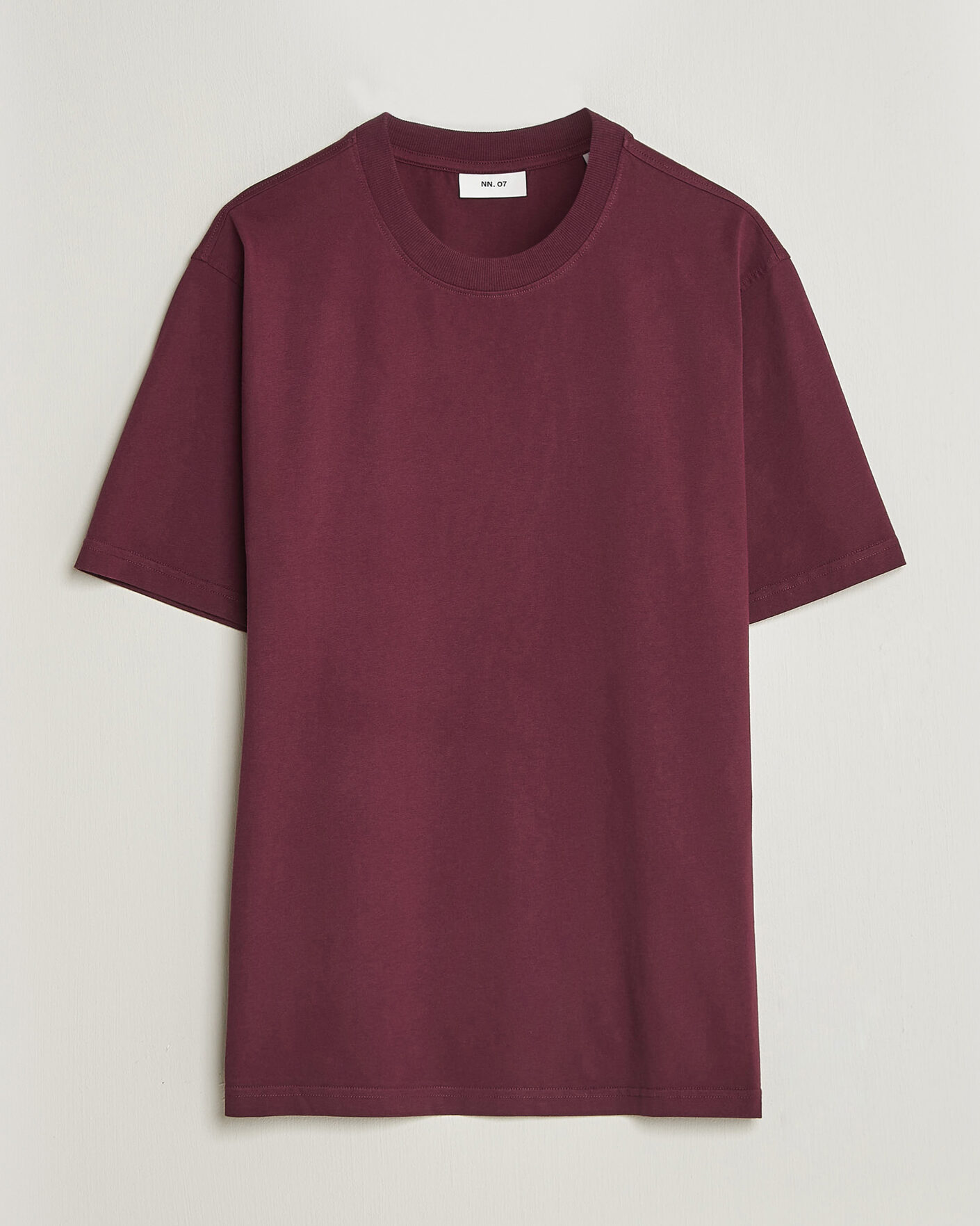 Uomini | T-shirt | NN07 | Adam Crew Neck T-Shirt Winetasting