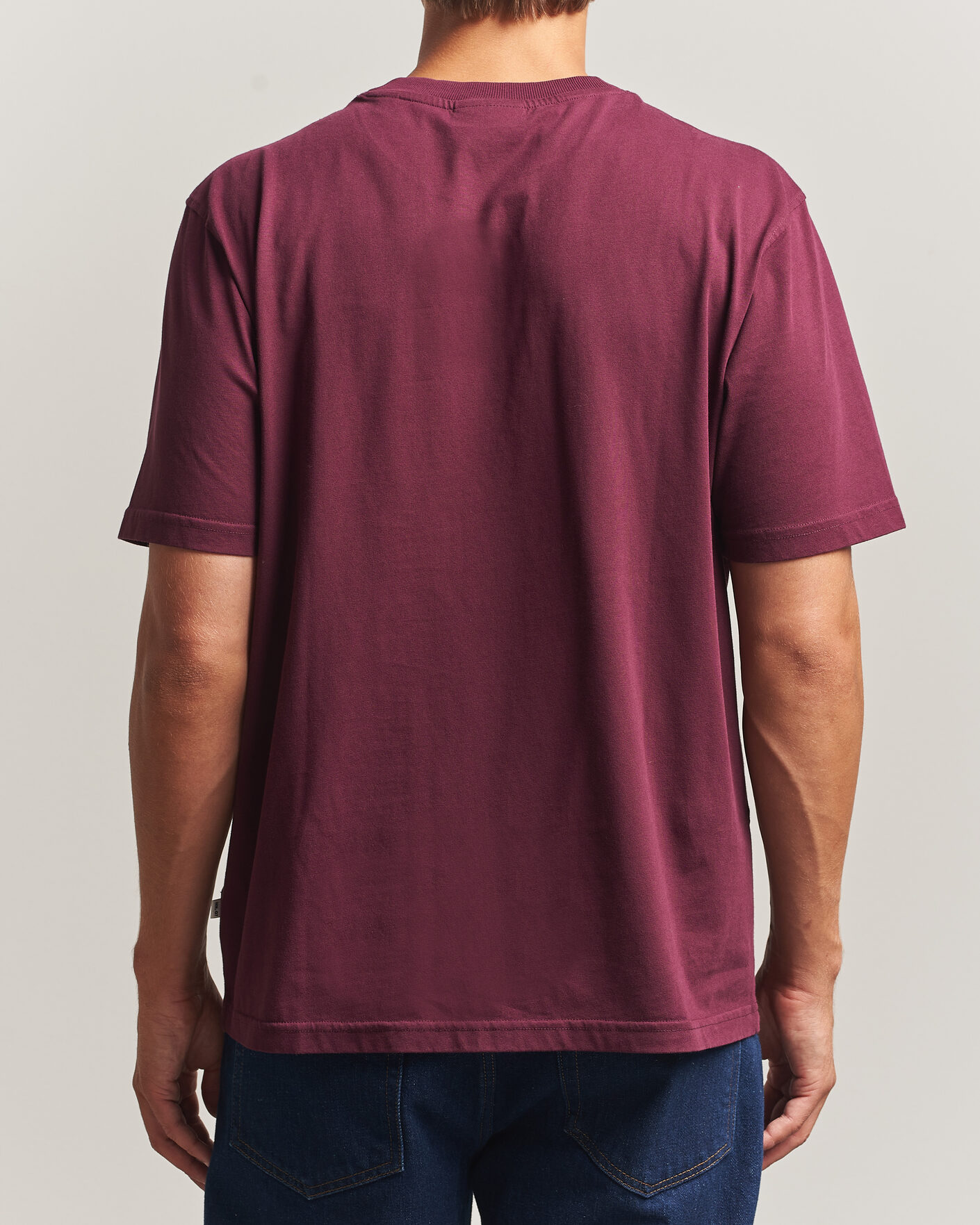 Uomini | T-shirt | NN07 | Adam Crew Neck T-Shirt Winetasting