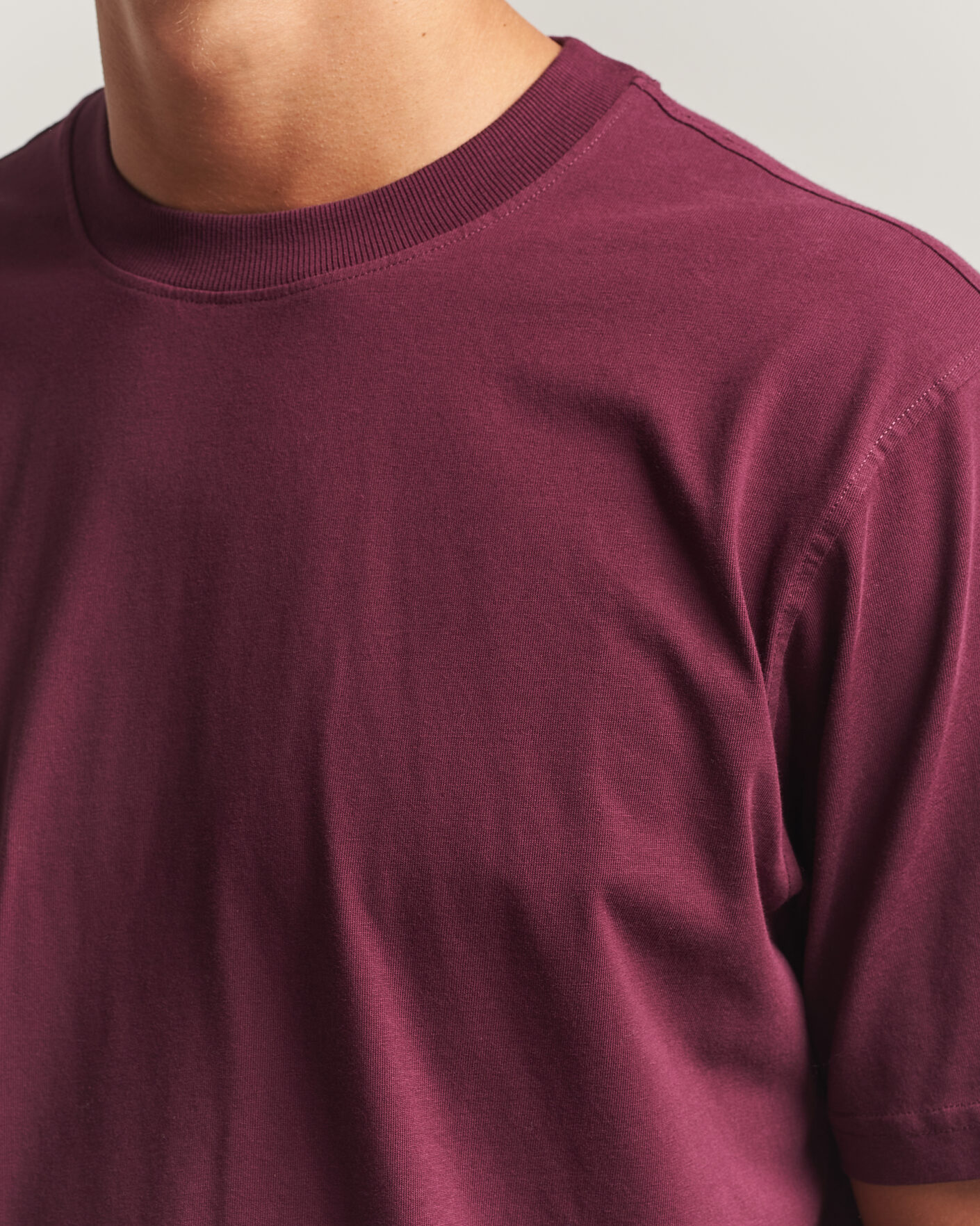 Uomini | T-shirt | NN07 | Adam Crew Neck T-Shirt Winetasting