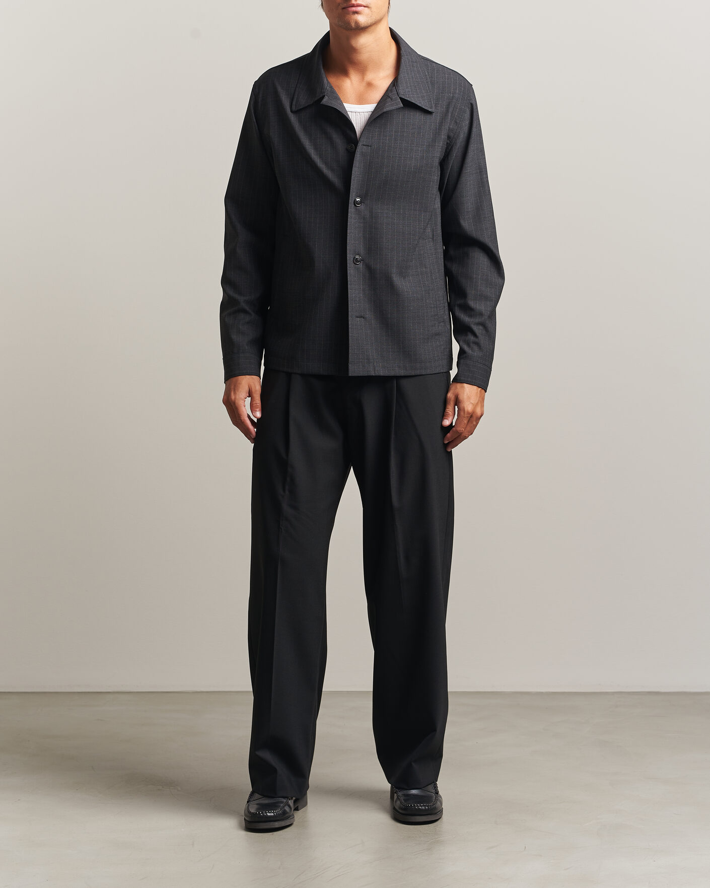 Uomini | Pantaloni | NN07 | Kay Wool Trousers Black