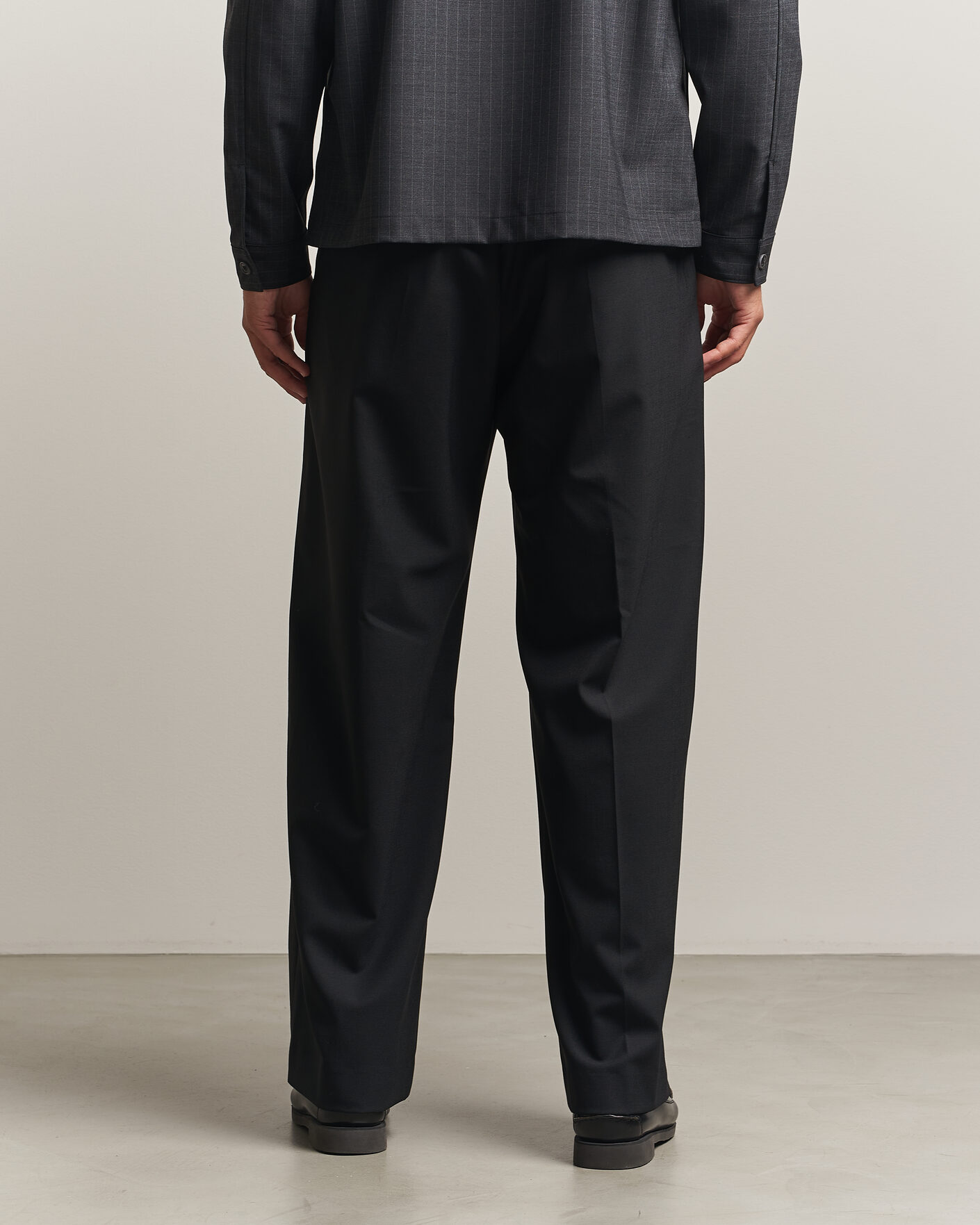 Uomini | Pantaloni | NN07 | Kay Wool Trousers Black