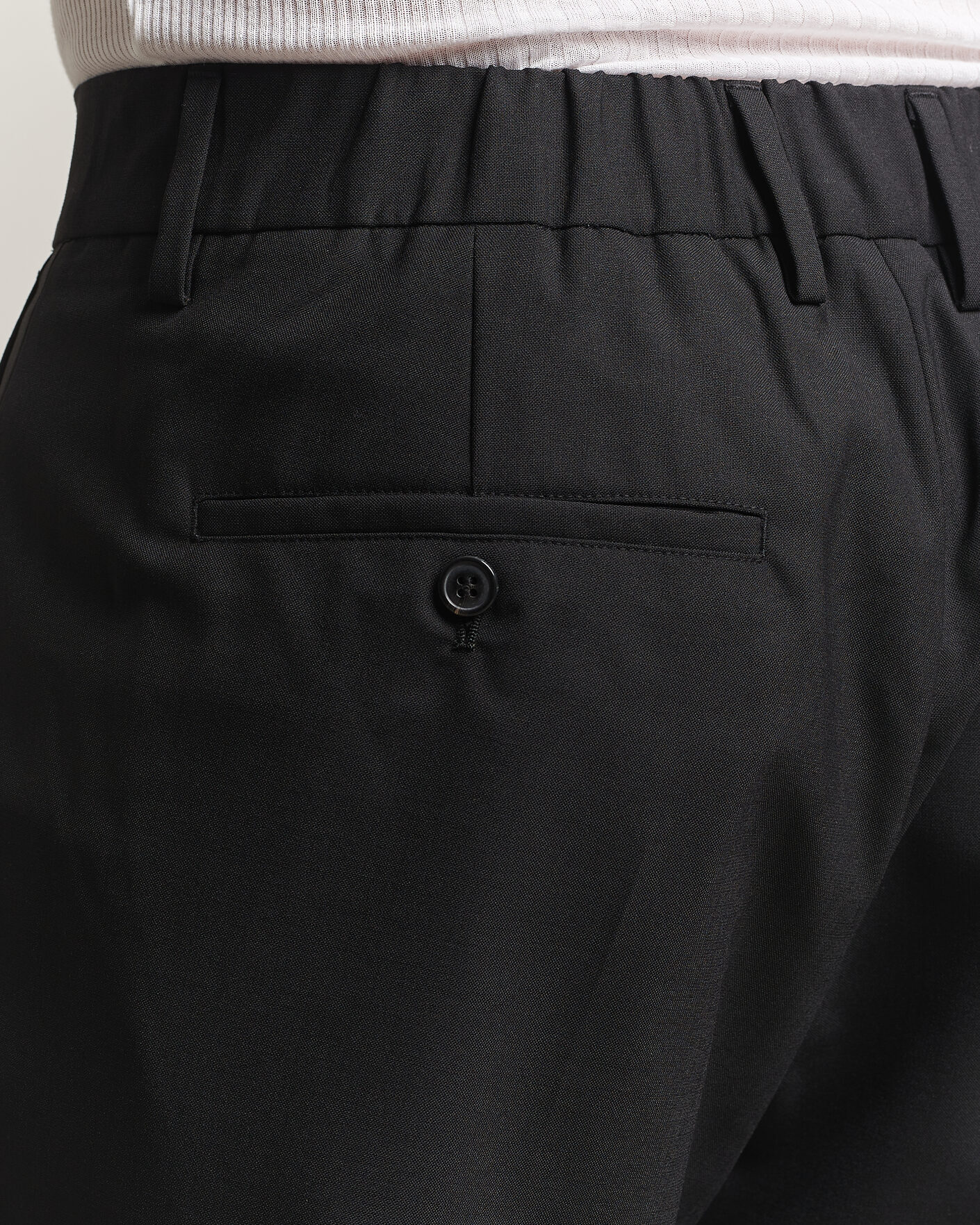 Uomini | Pantaloni | NN07 | Kay Wool Trousers Black