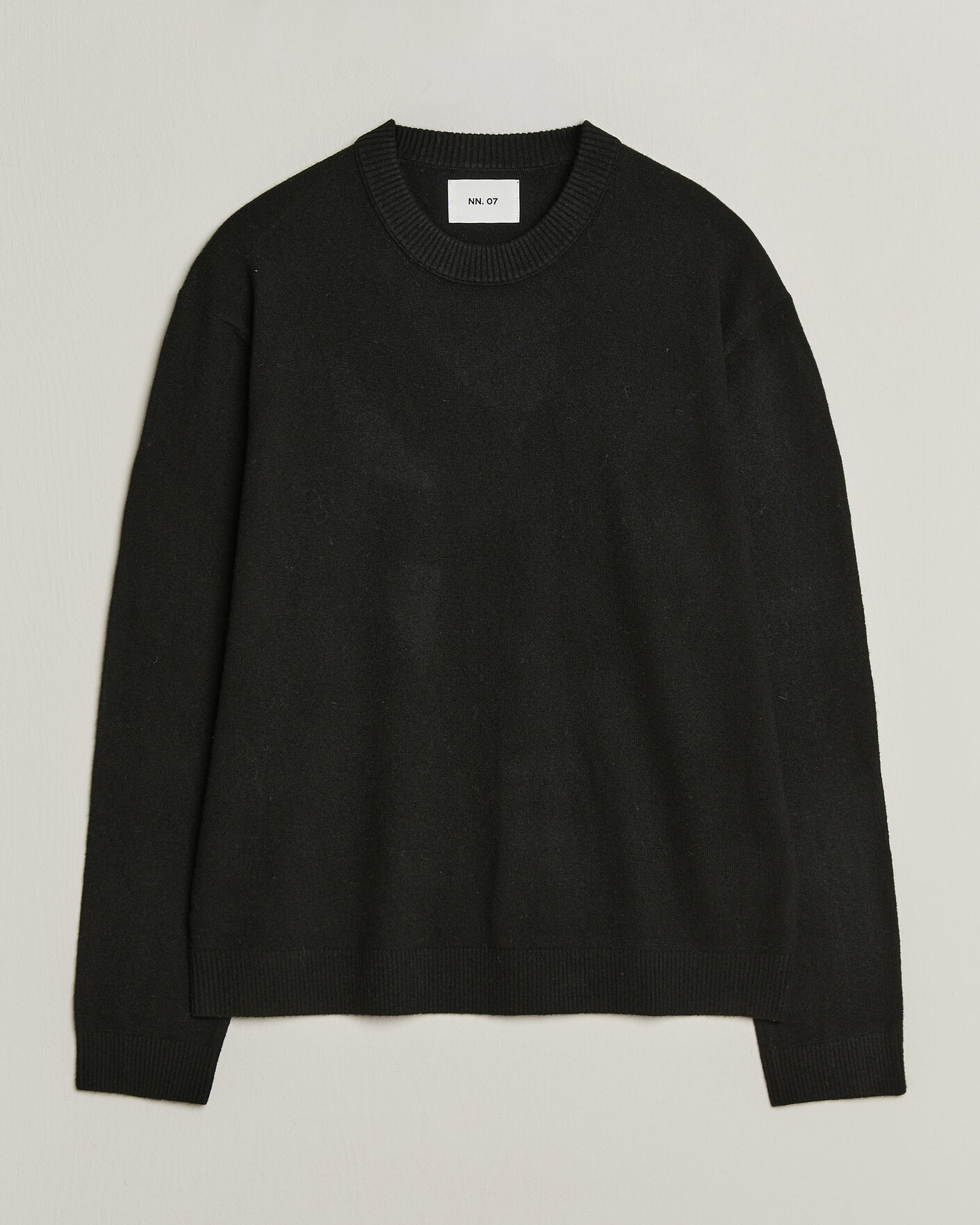 Uomini | Maglieria | NN07 | Raz Lambswool Knitted Sweater Black