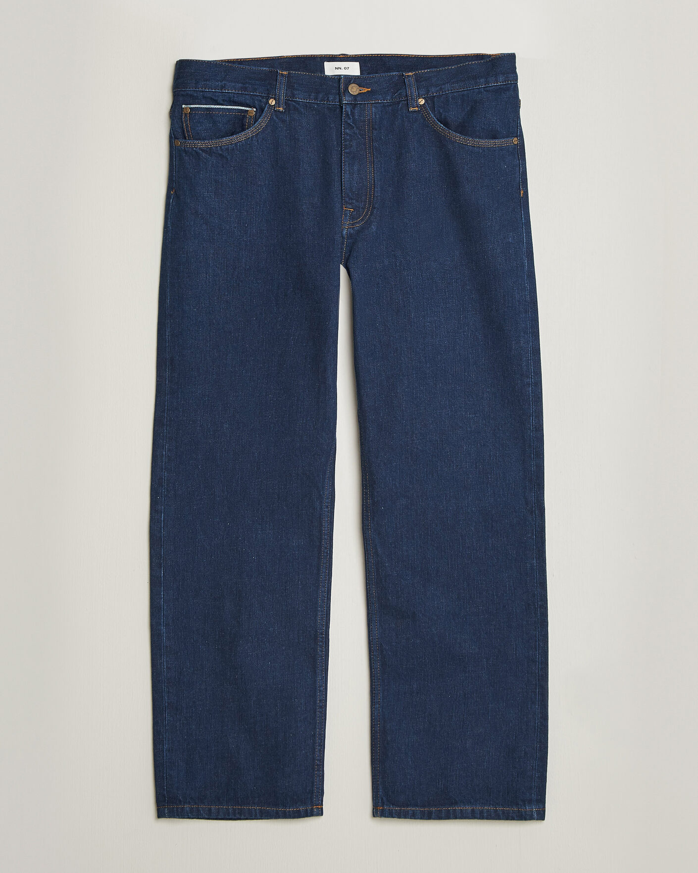 Uomini | Pantaloni | NN07 | Otis Selvedge Relaxed Fit Jeans Raw Indigo