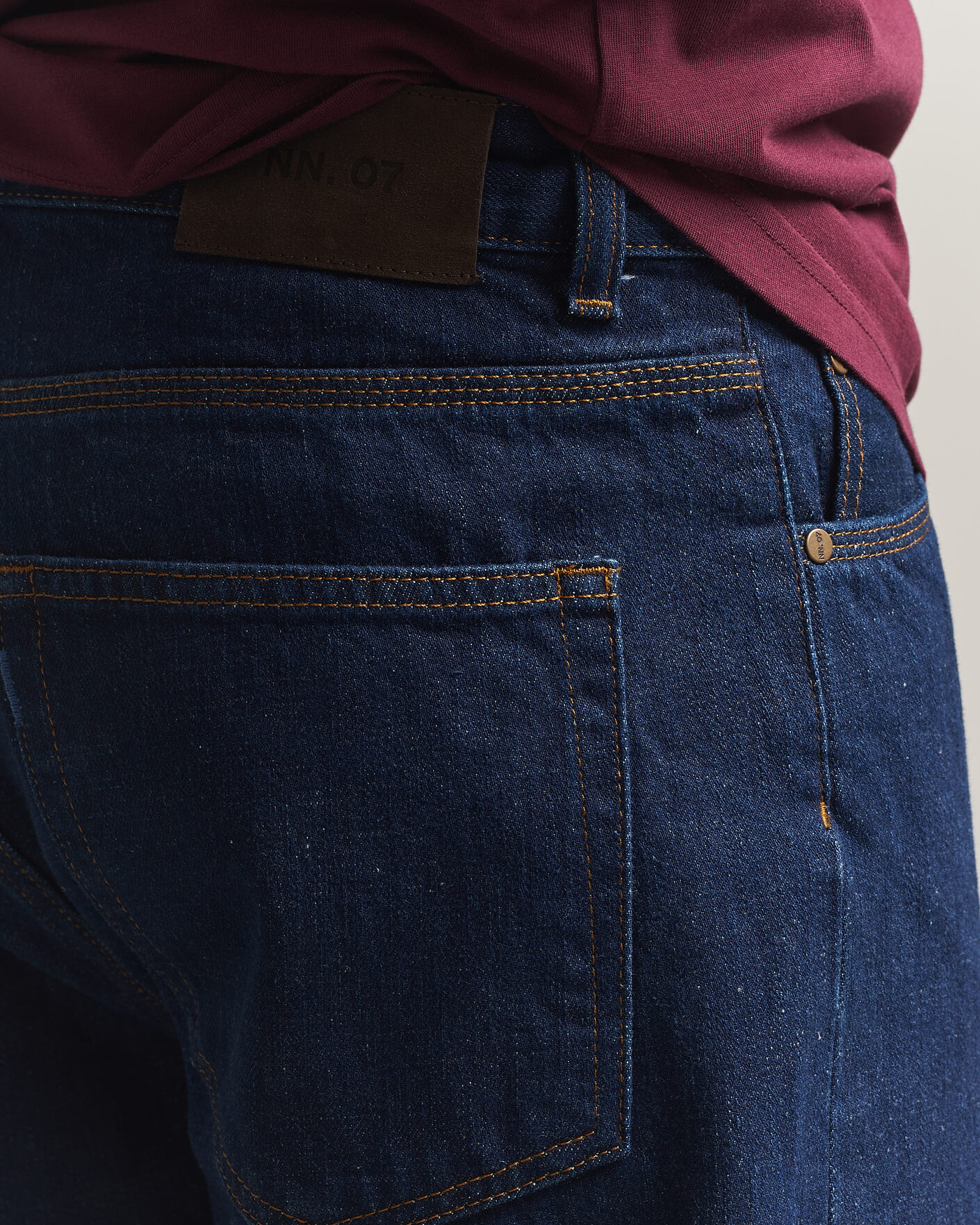 Uomini | Pantaloni | NN07 | Otis Selvedge Relaxed Fit Jeans Raw Indigo