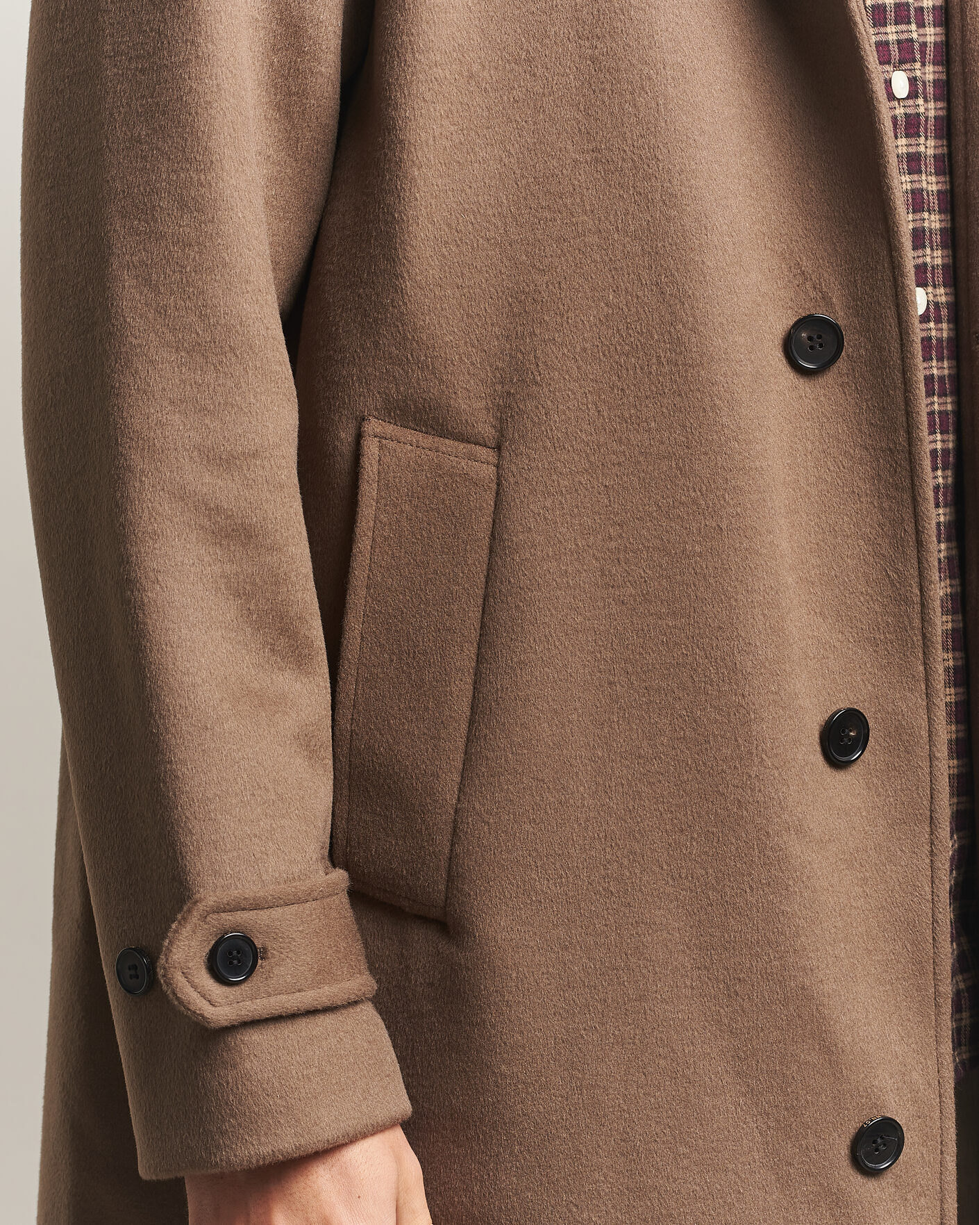 Uomini | Giacche | NN07 | Gibson Wool/Cashmere Coat Desert Clay