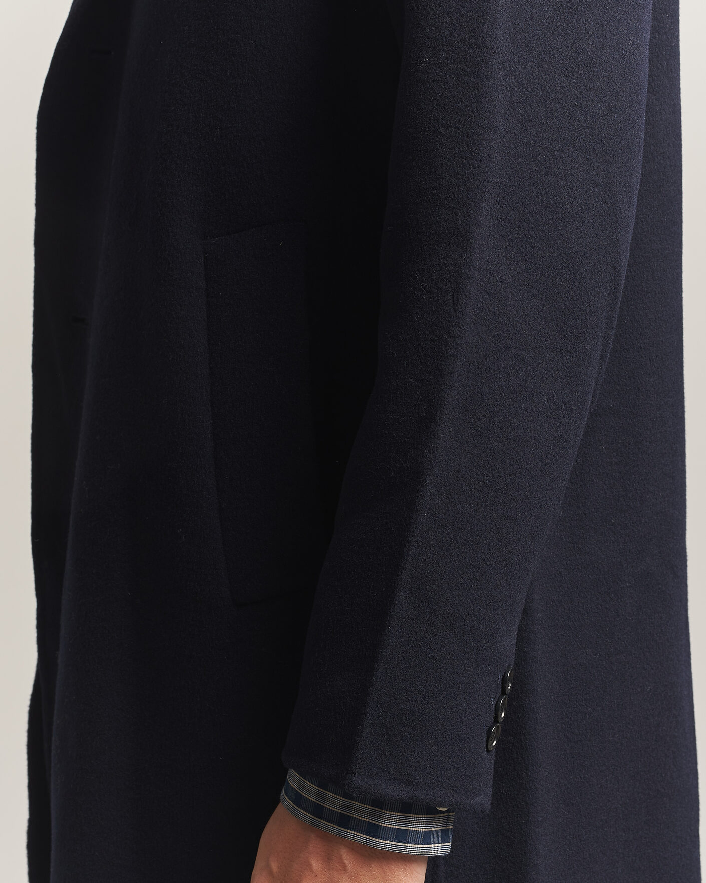 Uomini | Giacche | NN07 | Kendrick Wool Coat Navy Blue
