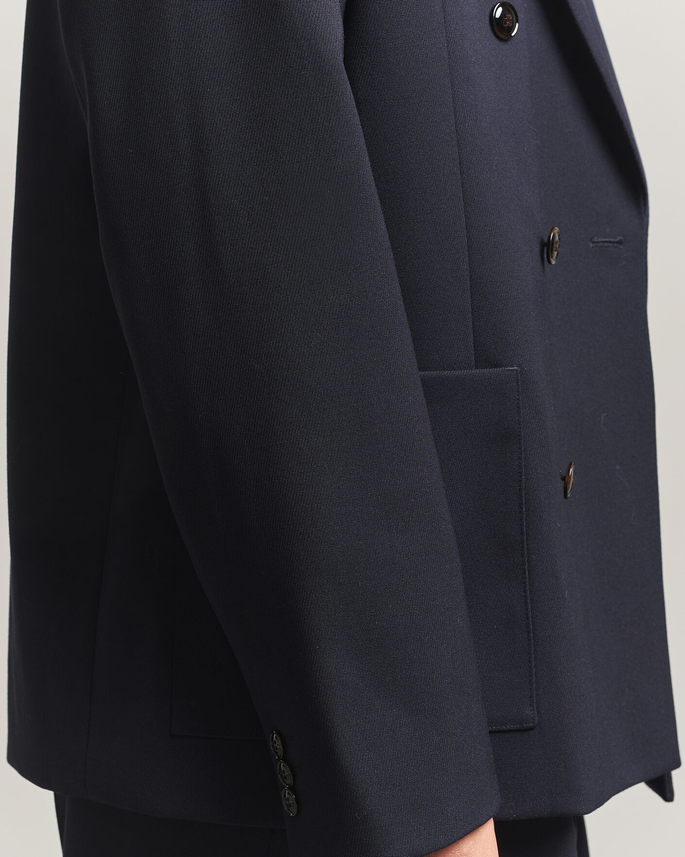 Uomini | Blazers | NN07 | Jordin Wool Double Breasted Blazer Deep Navy