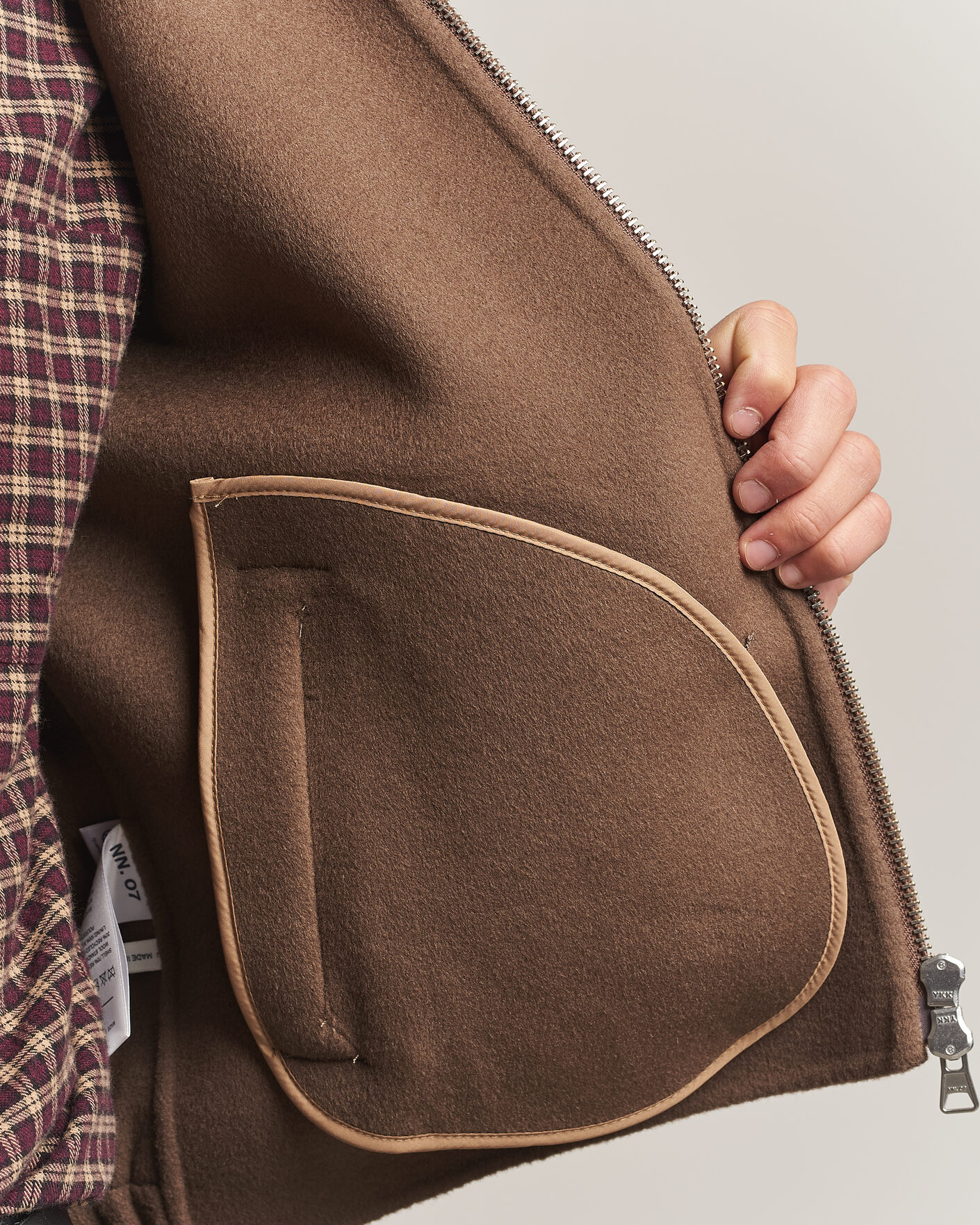 Uomini | Giacche | NN07 | Arlo Wool Jacket Desert Clay