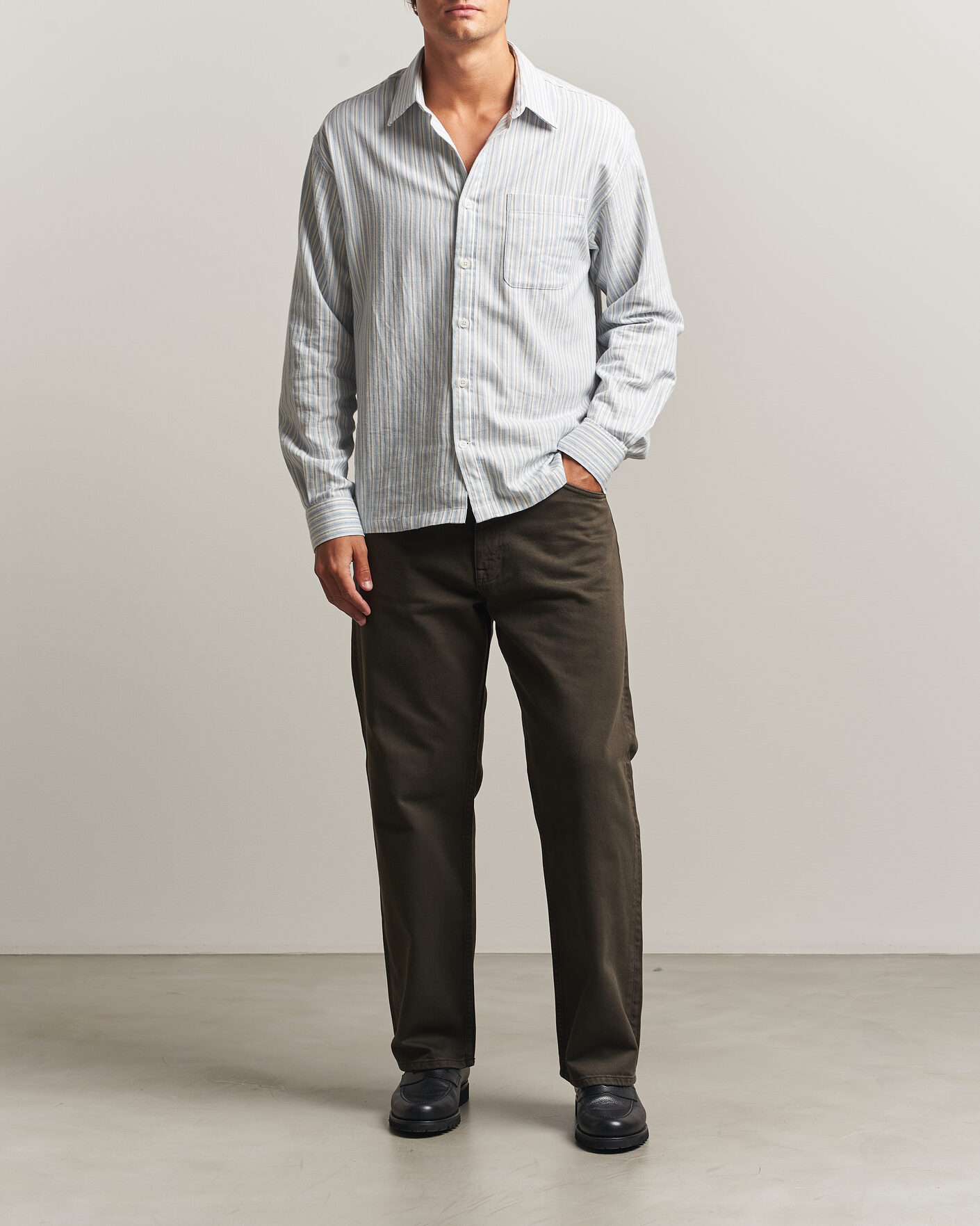 Uomini | Pantaloni | NN07 | Otis Relaxed Fit Jeans Earthwood