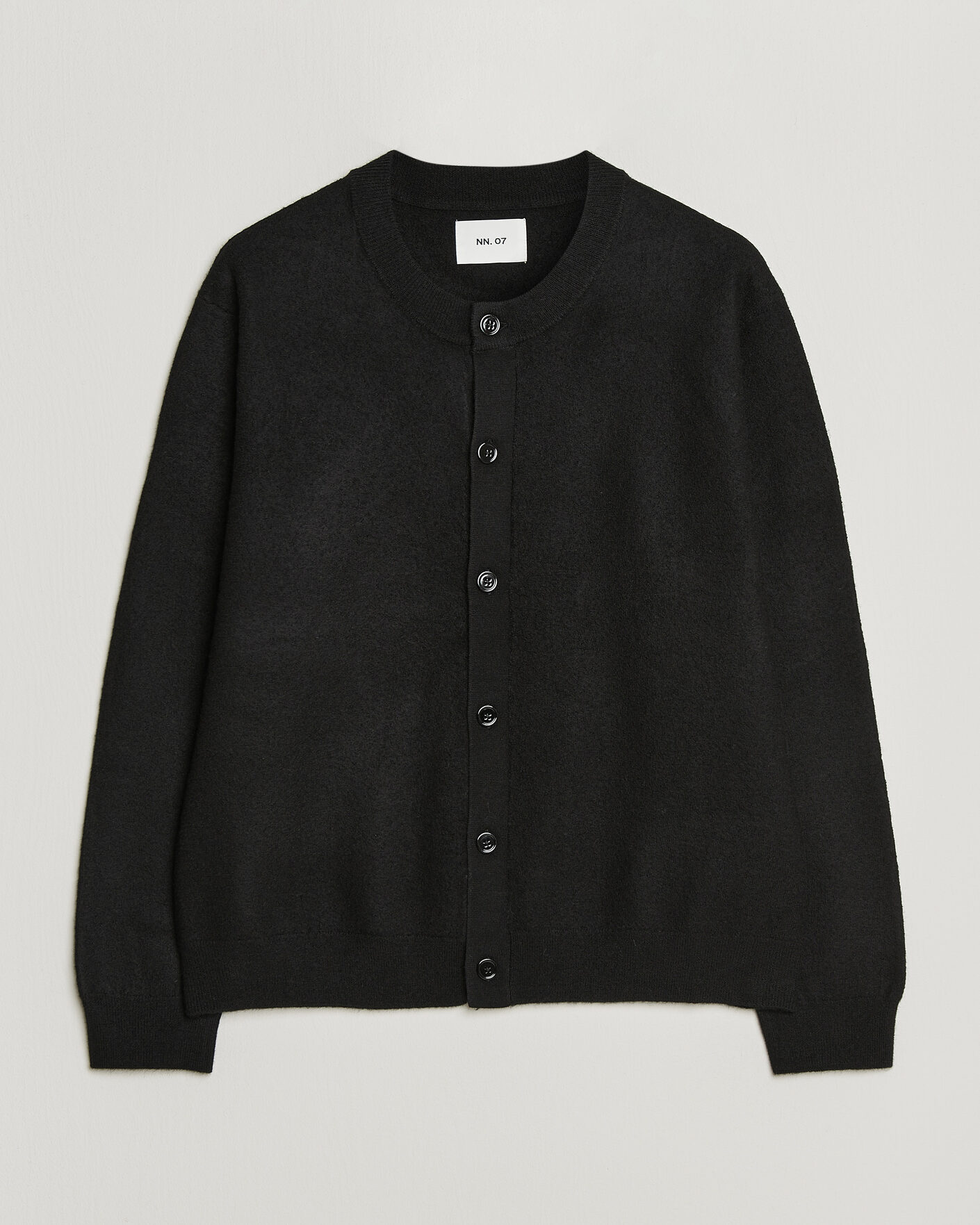 Uomini | Maglieria | NN07 | Jasper Soft Boiled Wool Cardigan Black