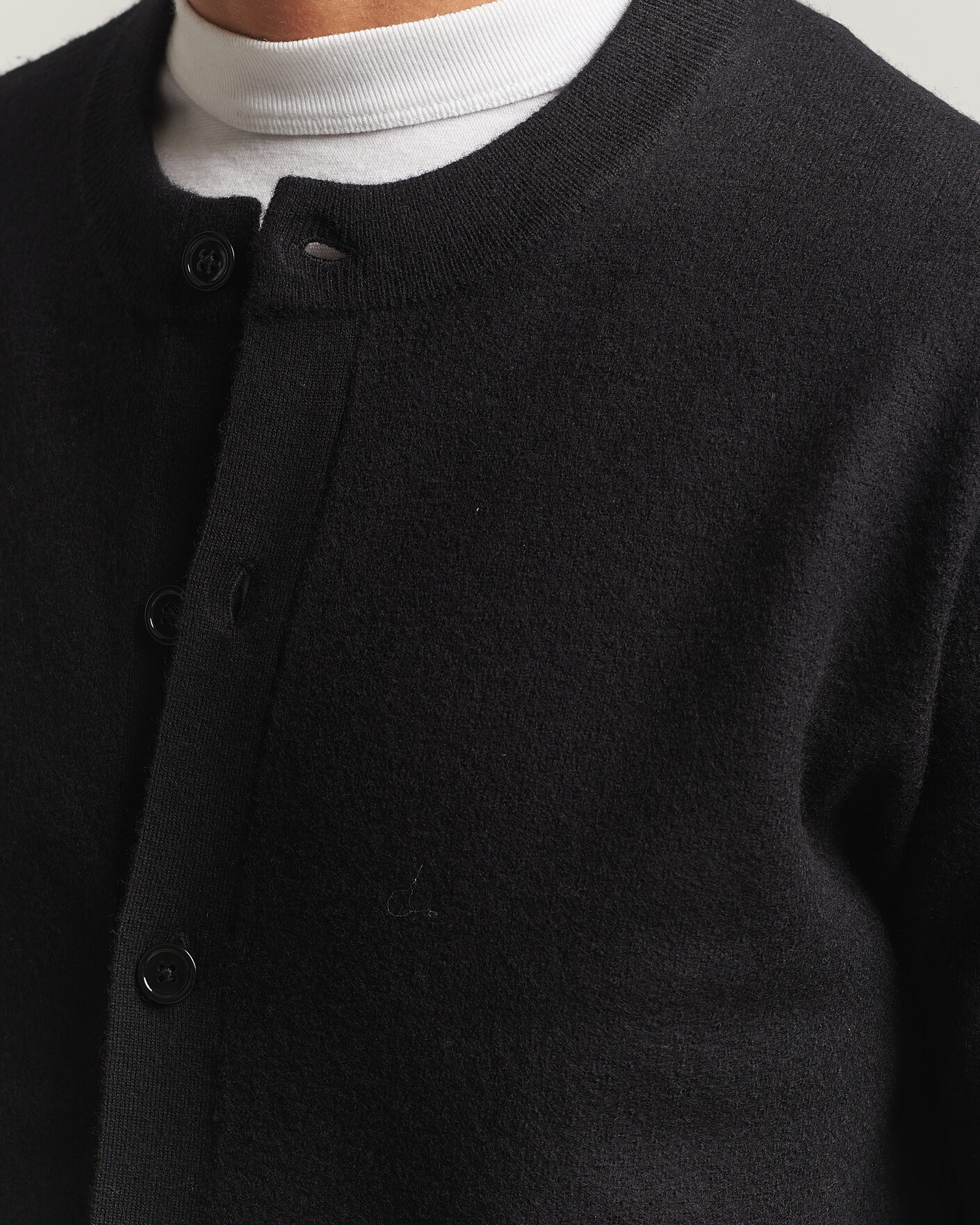 Uomini | Maglieria | NN07 | Jasper Soft Boiled Wool Cardigan Black