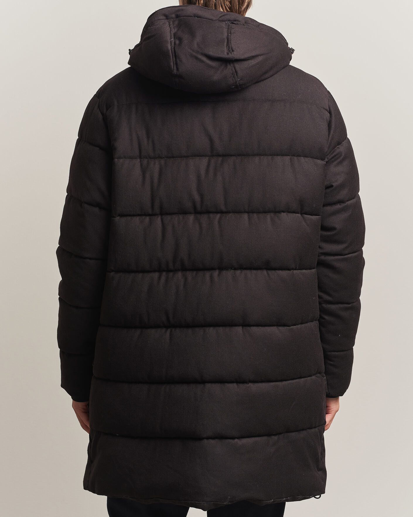 Uomini | Giacche | Oscar Jacobson | Padded Flannel Parka Brown