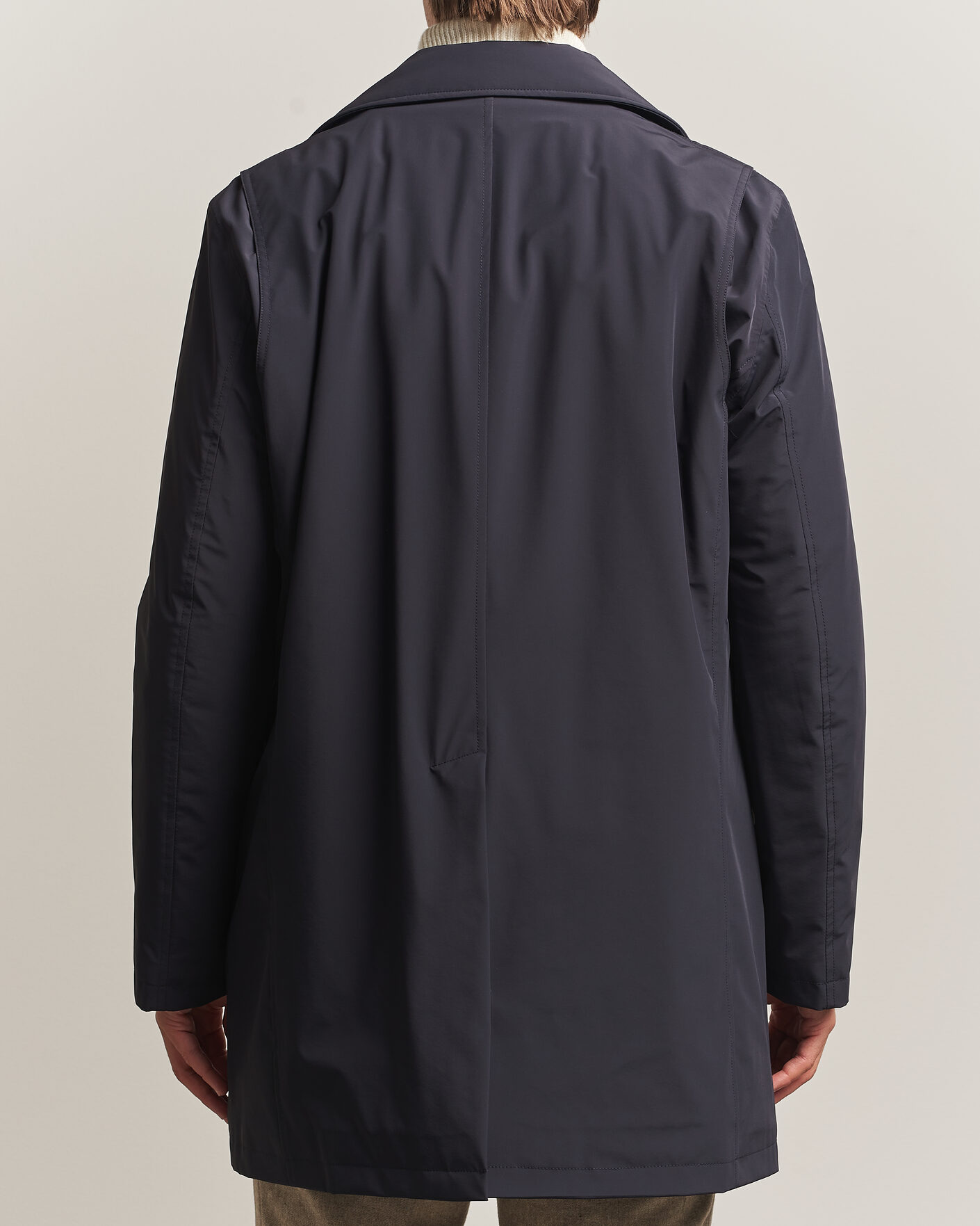 Uomini | Giacche | Oscar Jacobson | Zipped Padded Car Coat Navy