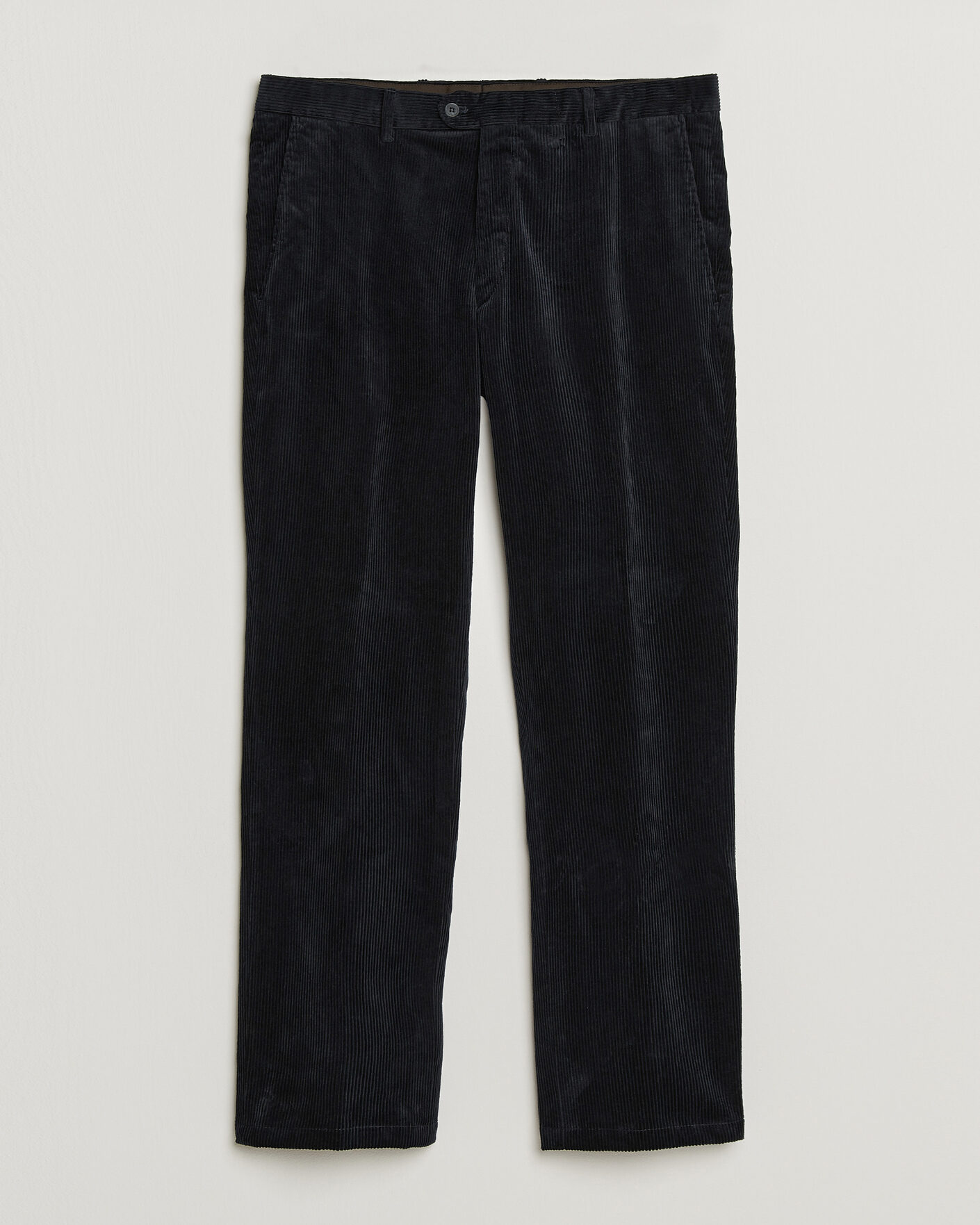 Uomini | Pantaloni | Oscar Jacobson | Dandy Corduroy Trousers Navy